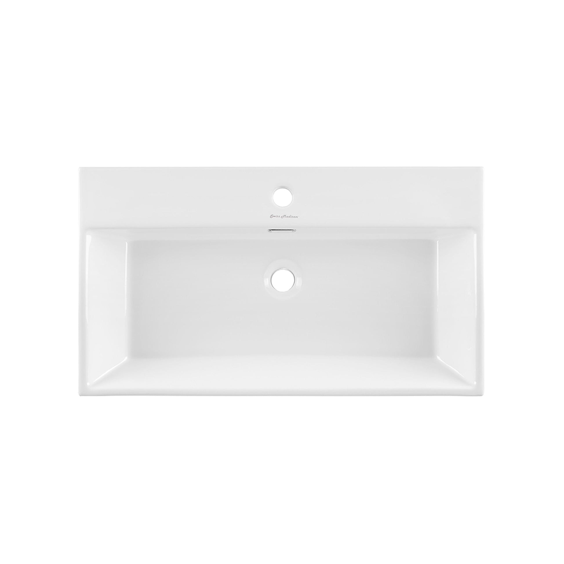 Chrome / White / 1-Hole