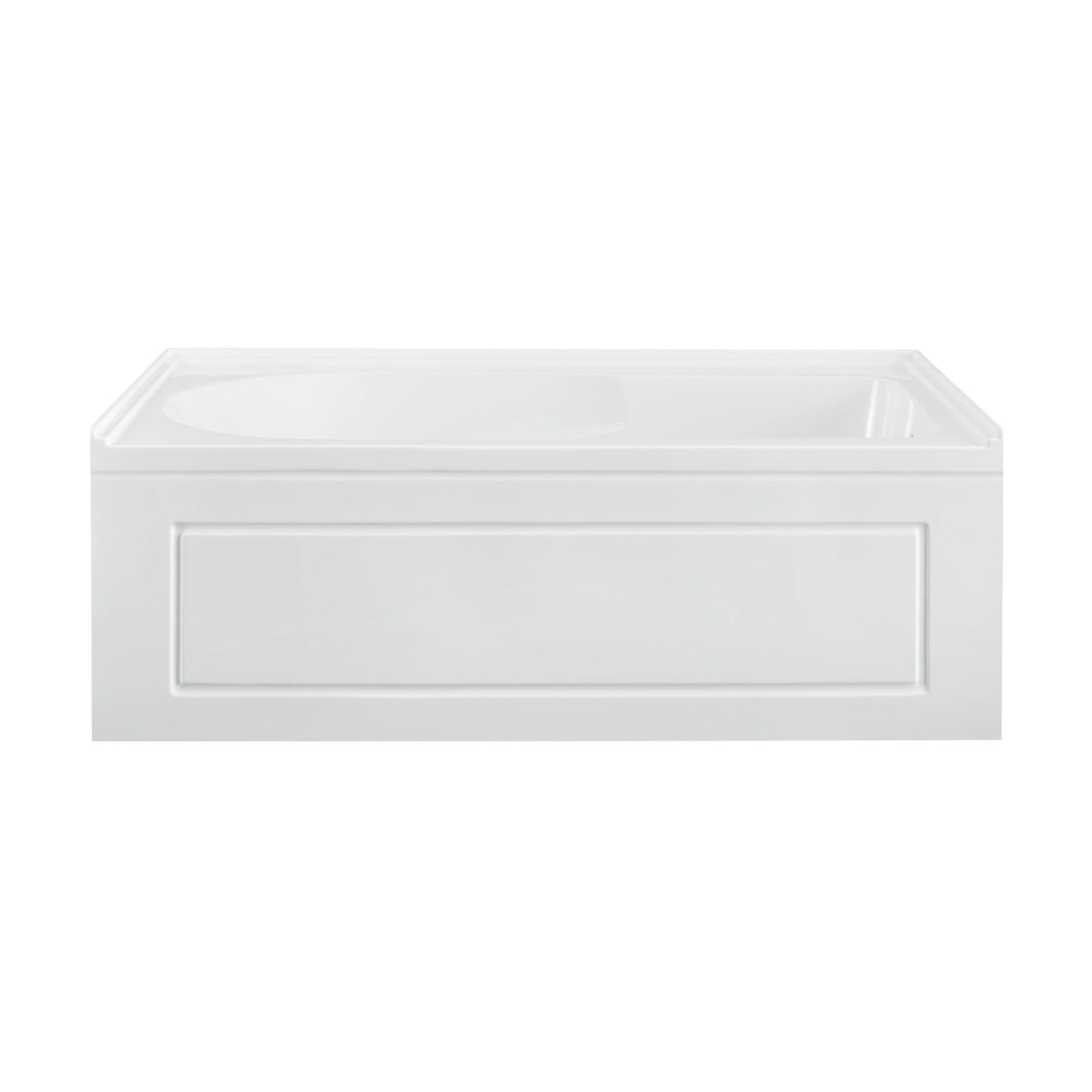 Glossy White / Right / Alcove - Apron