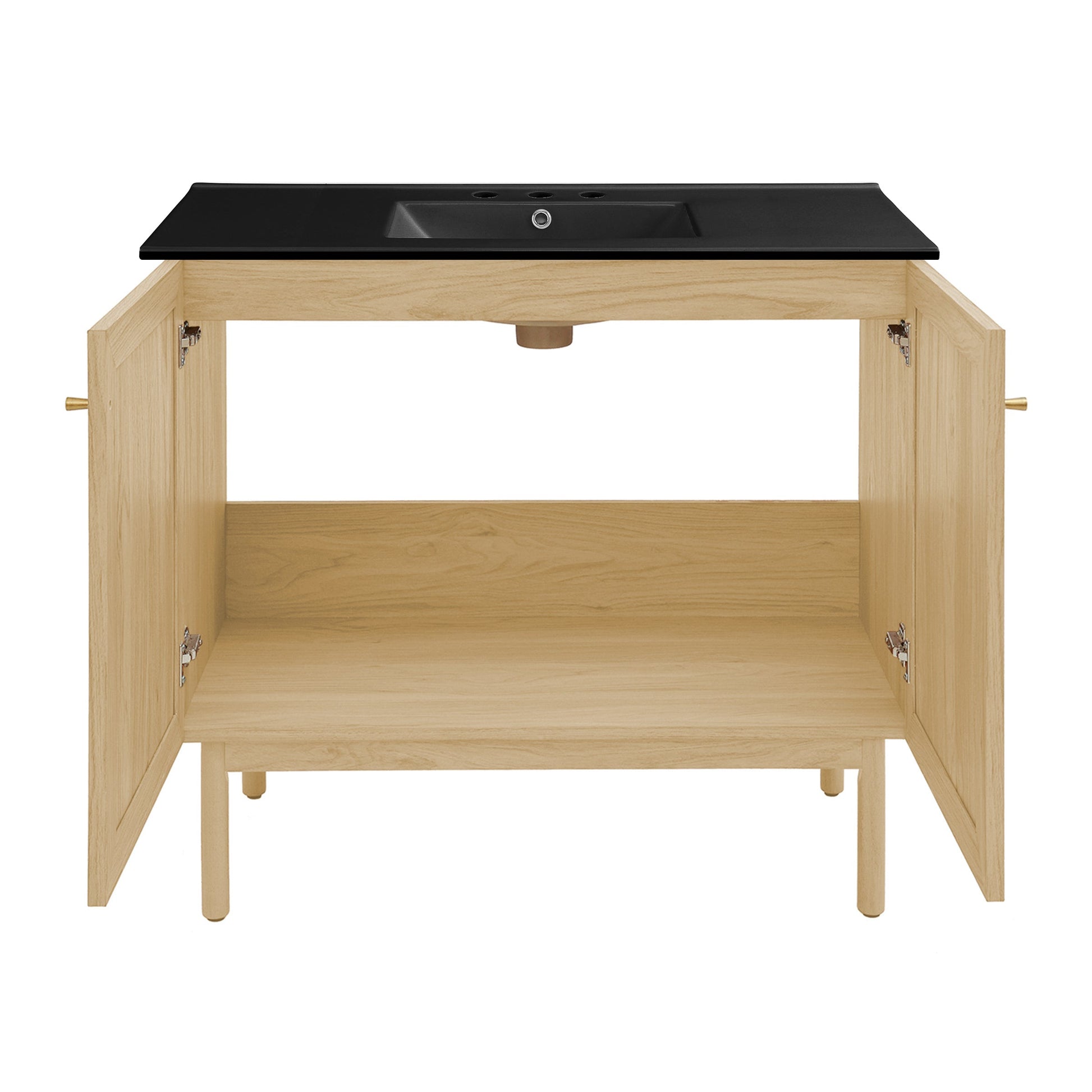 Natural Oak / Black / 3-Hole