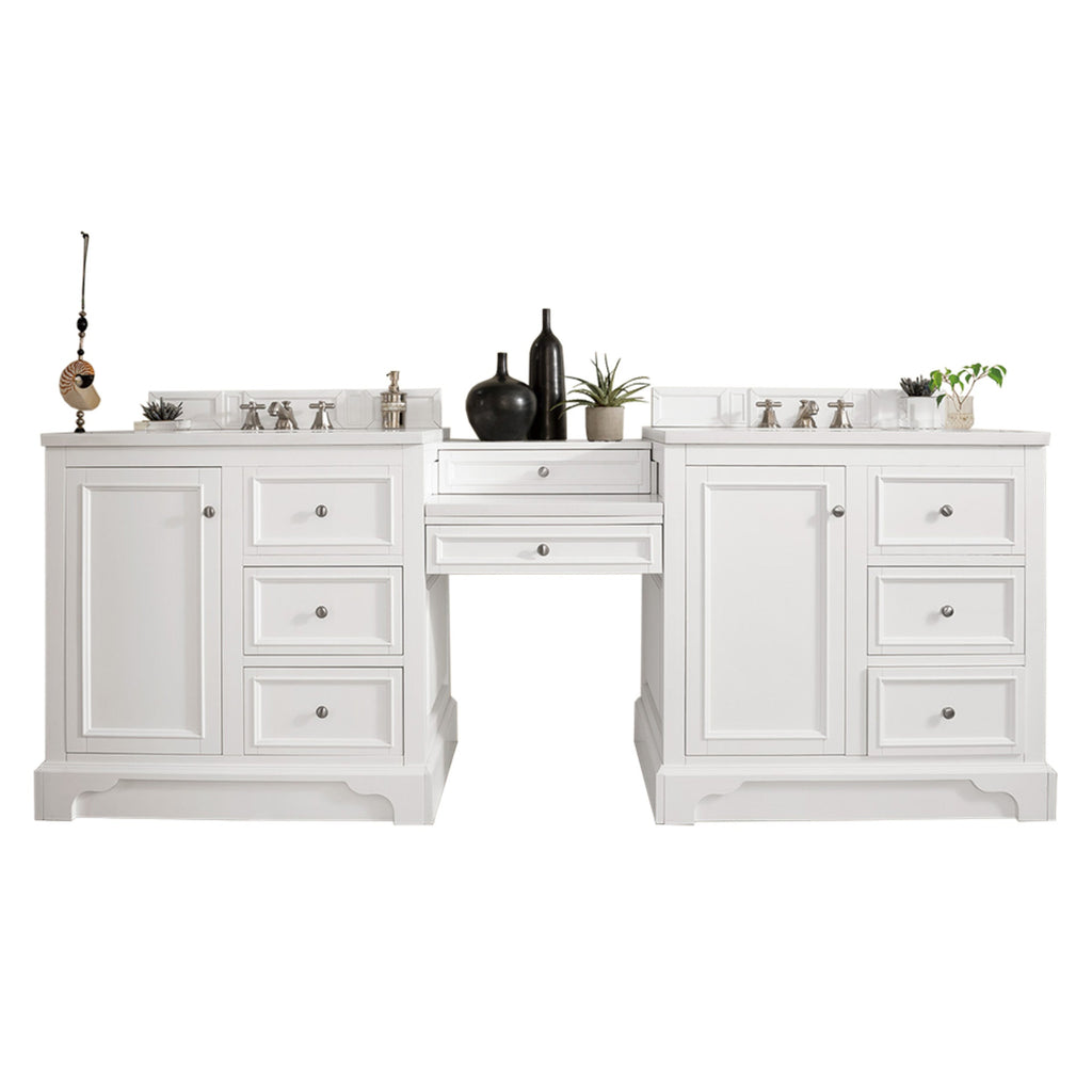 Bright White / White Zeus - 3 Faucet Holes