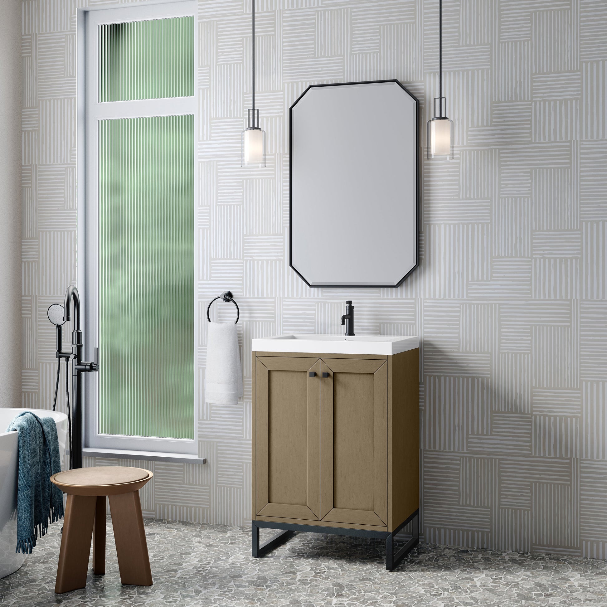 Walnut Whisper / Matte Black