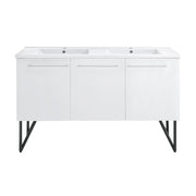 White / White / 1-Hole