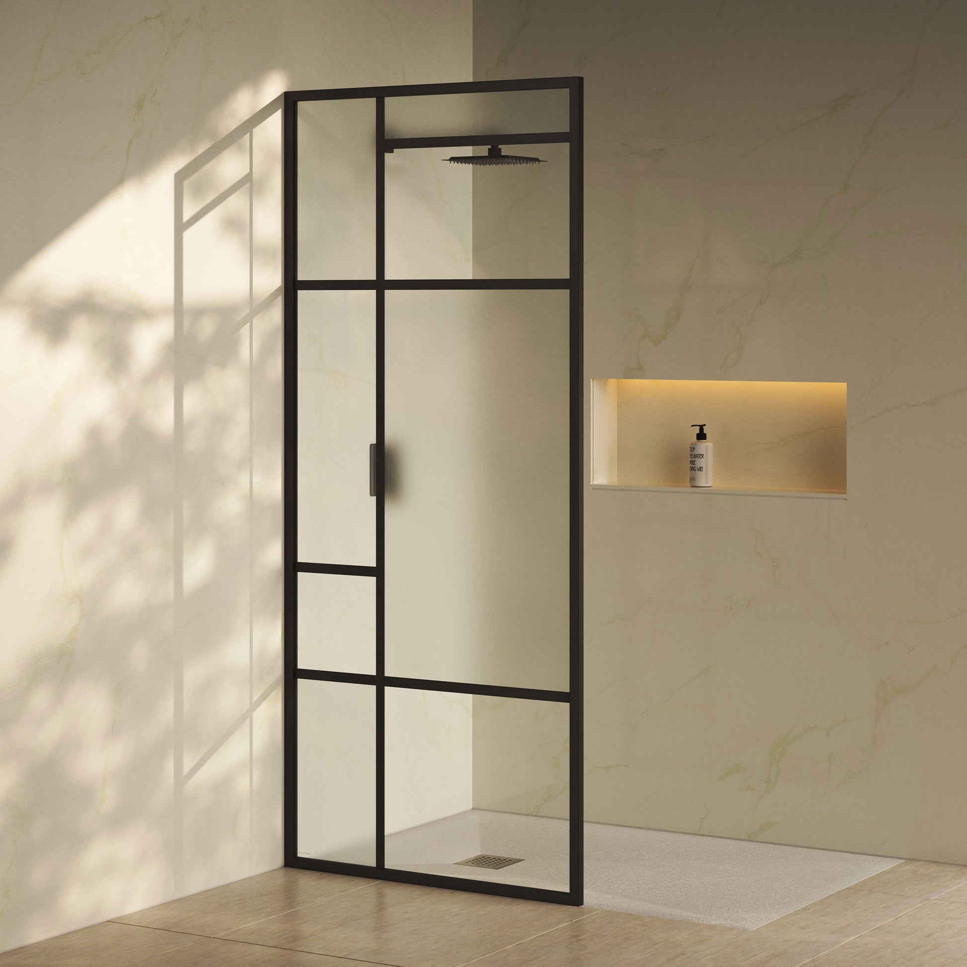 Matte Black / Shower Door