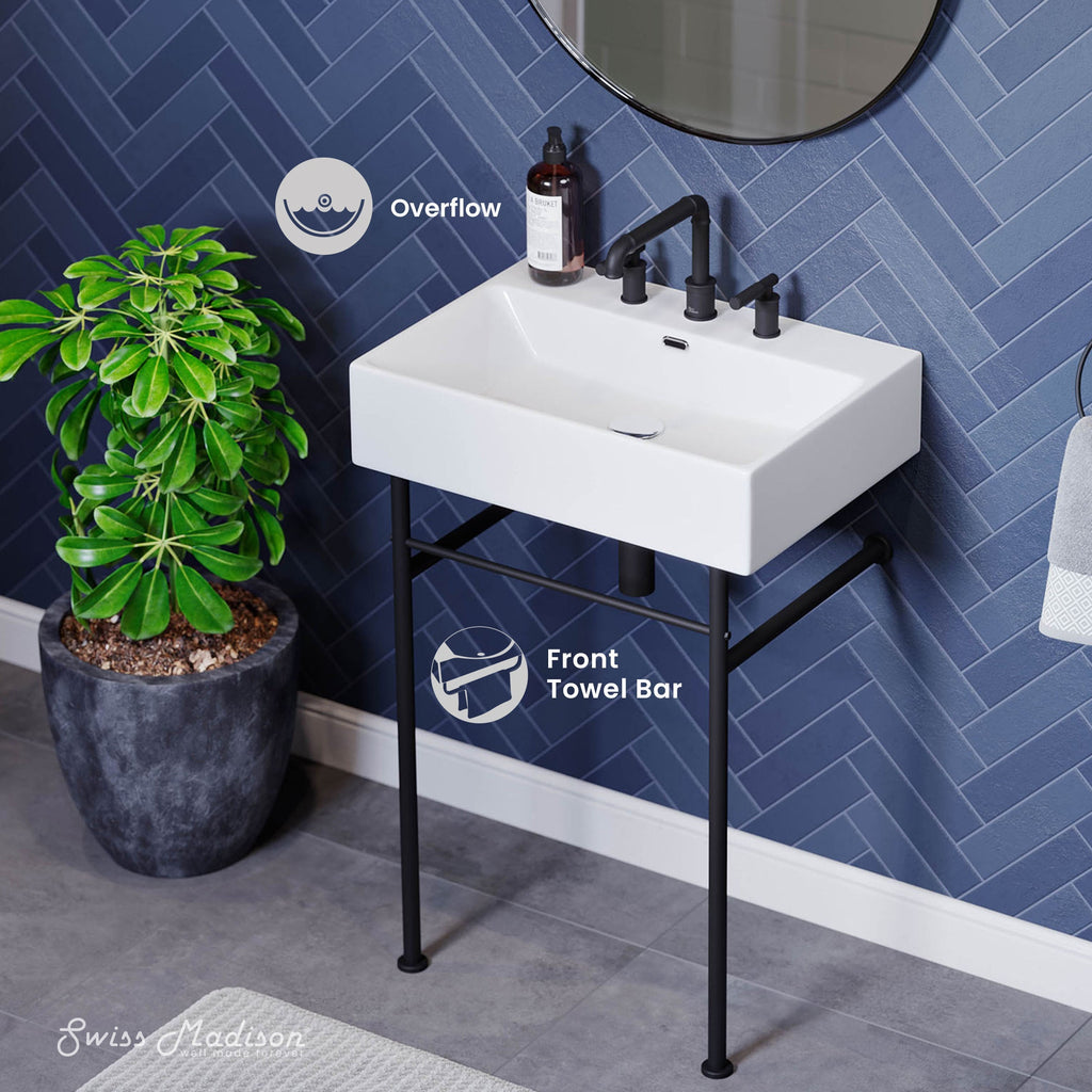 Black / White / 3-Hole