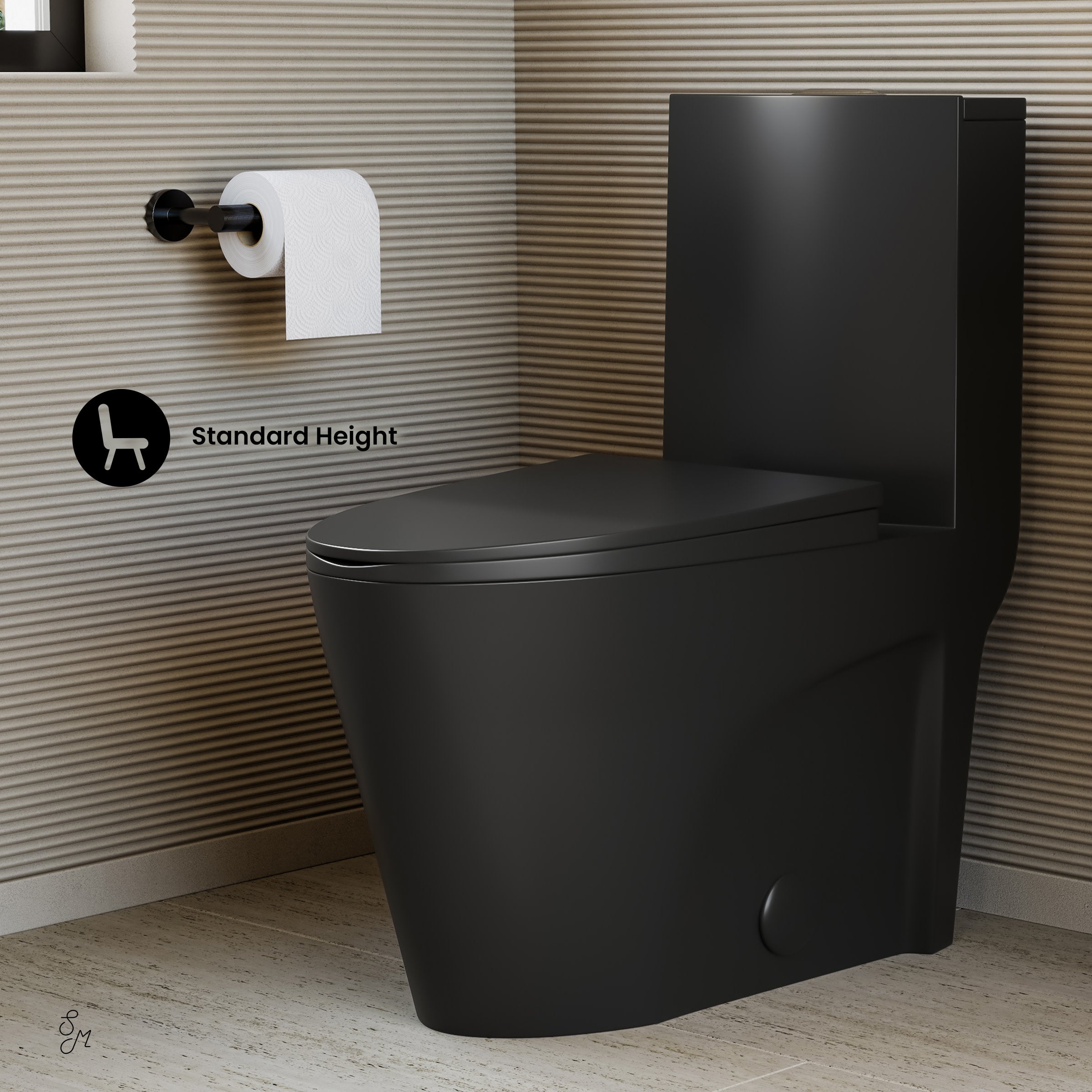 Matte Black / Dual - Top / Chrome