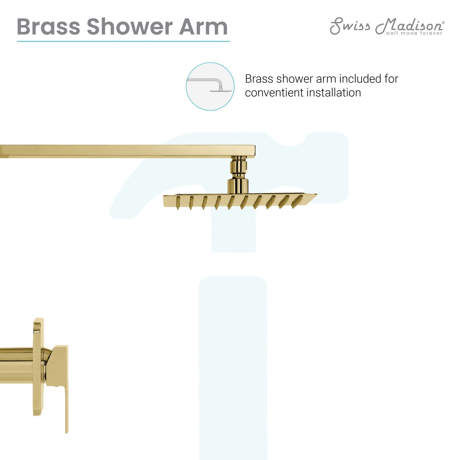 Brushed Gold / Without Tub Filler