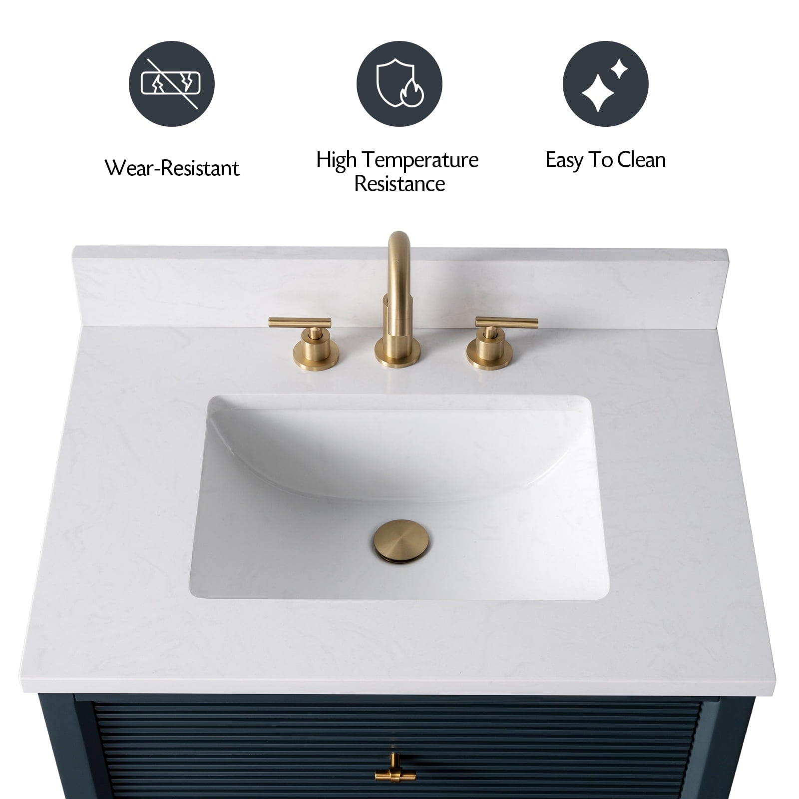 Linear Vintage Spruce Blue / Brushed Nickel