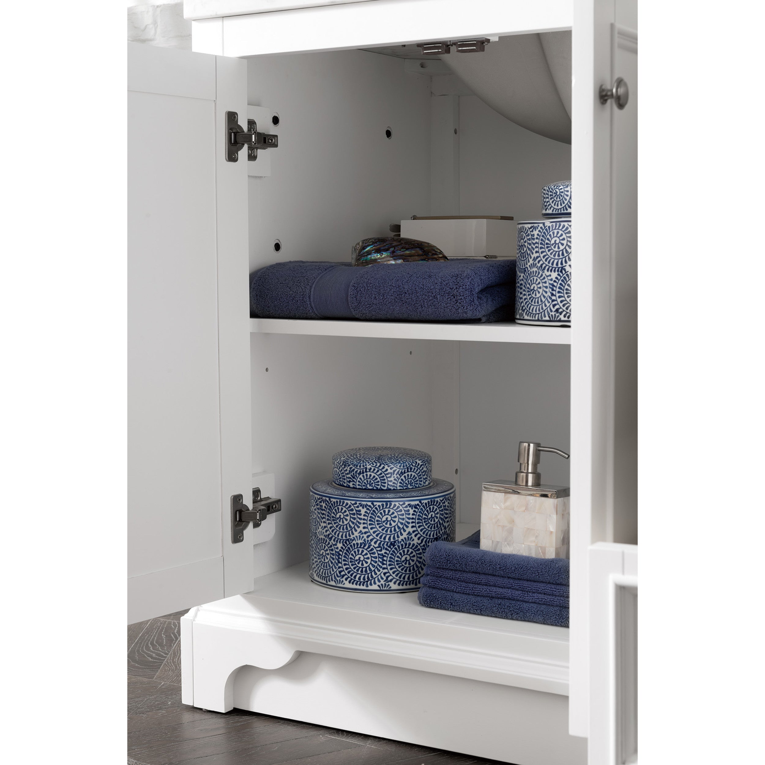 Bright White / White Zeus - 3 Faucet Holes