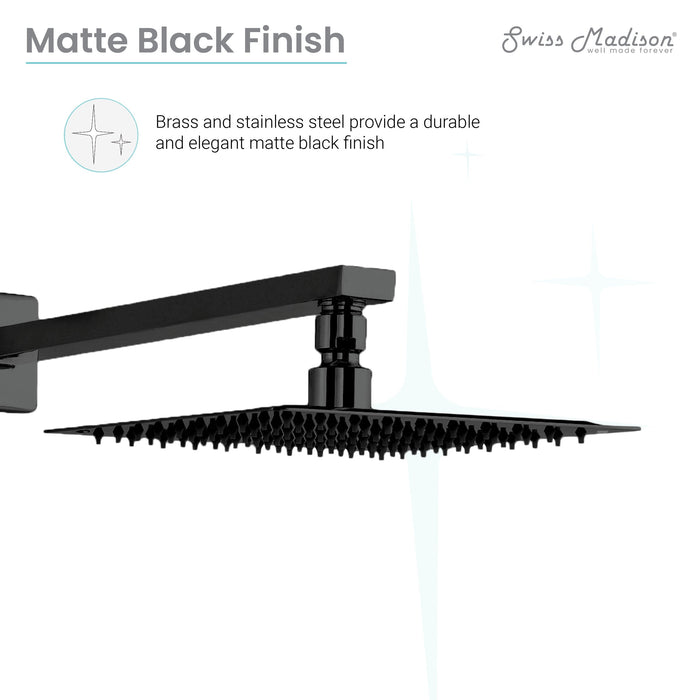 Matte Black / Without Tub Filler