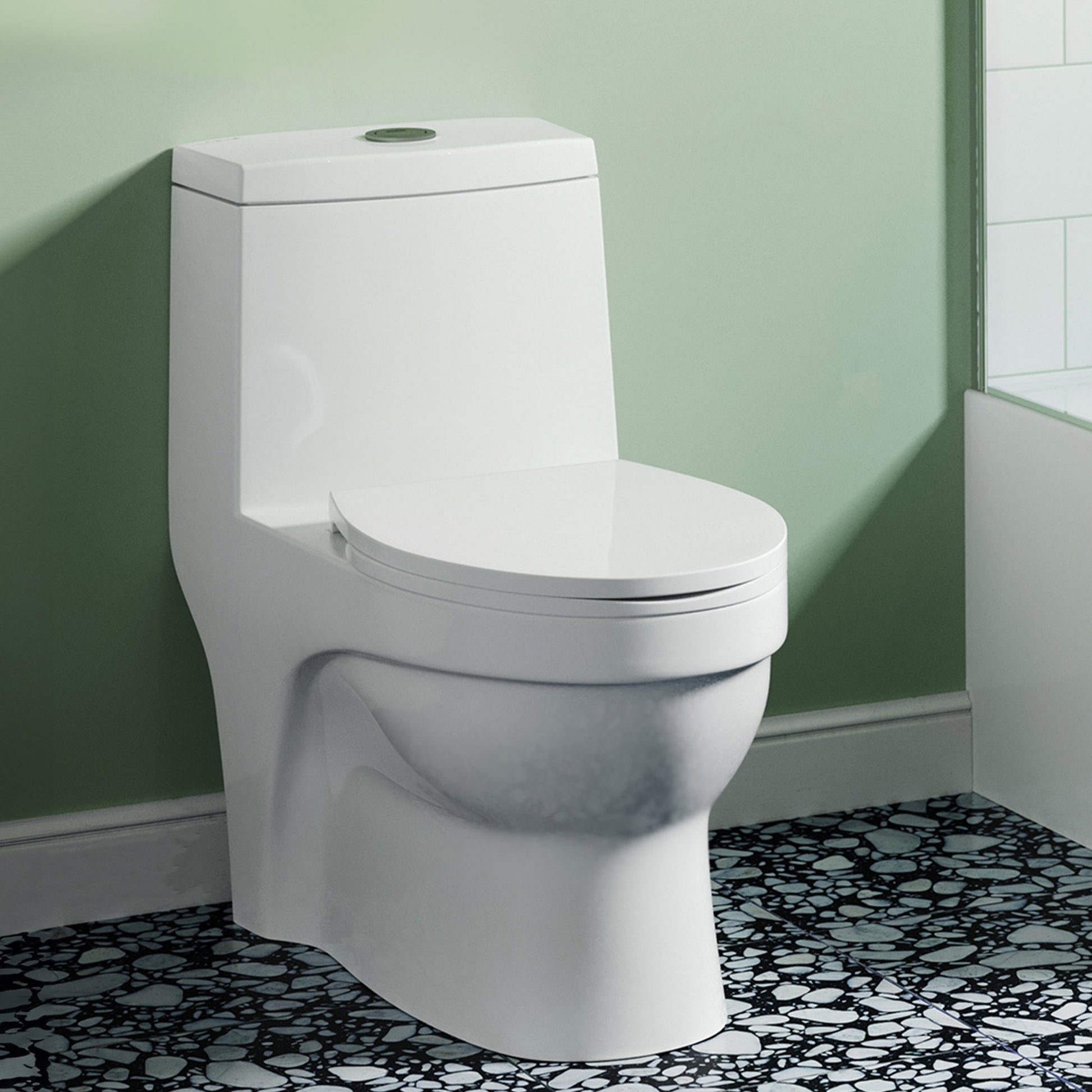 Glossy White / Dual Touchless - Top
