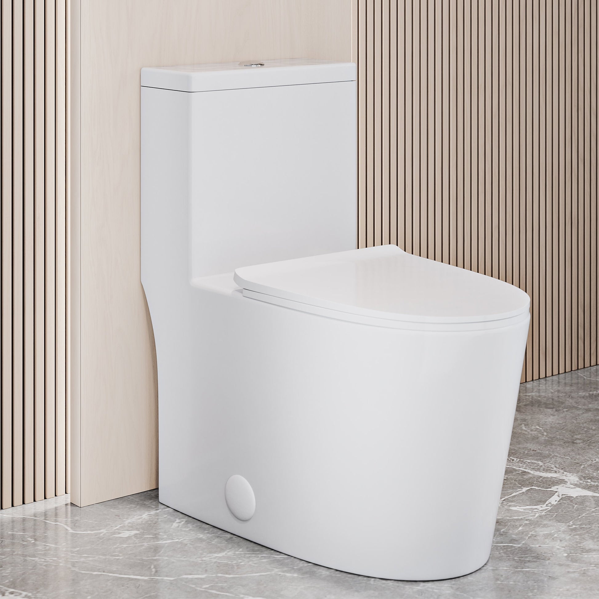 Glossy White / Single - Top