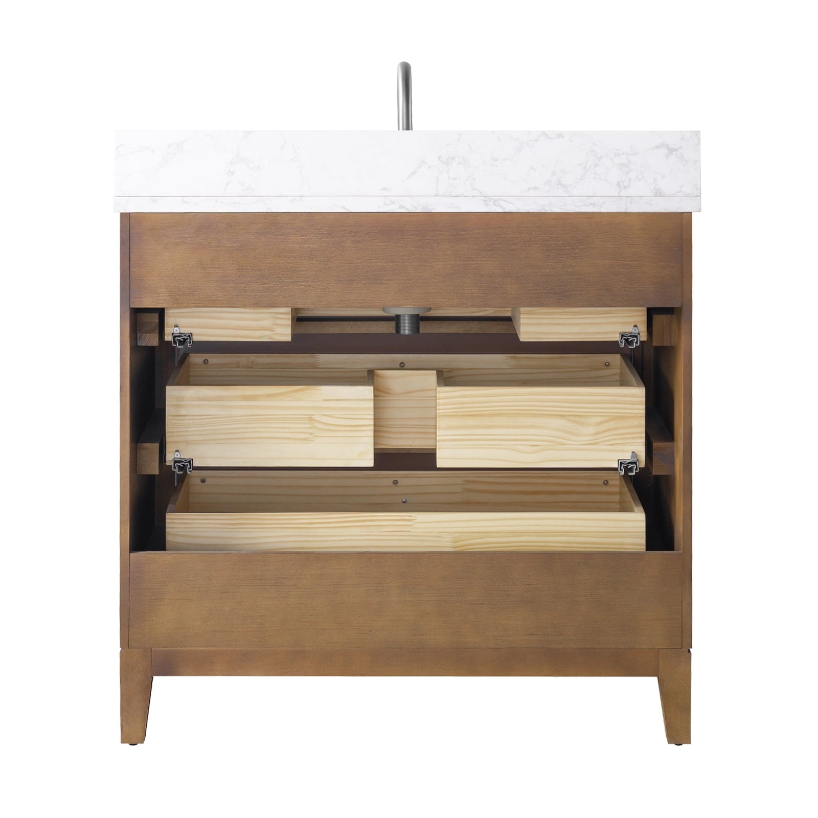 Linear Walnut / Brushed Nickel