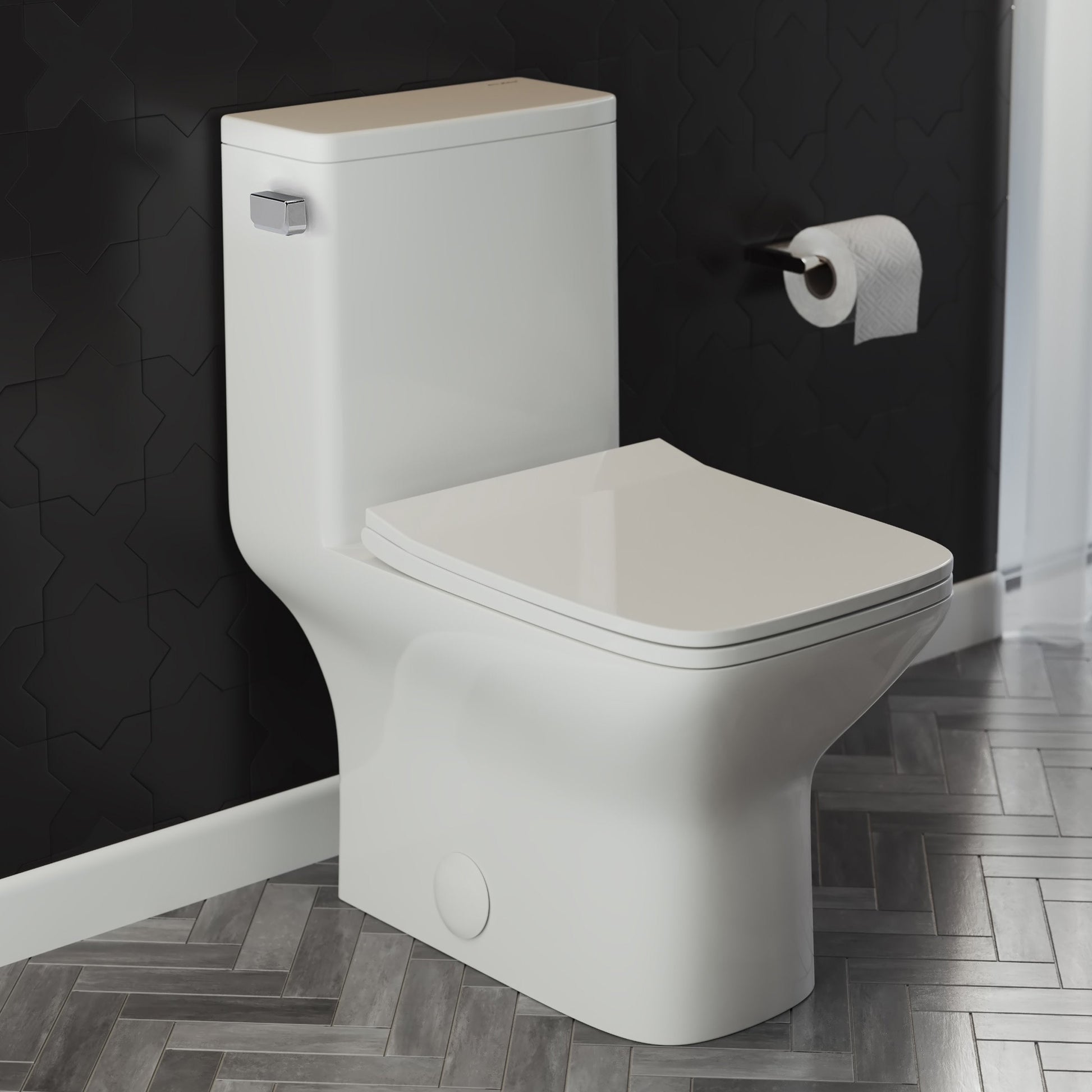 Glossy White / Single - Left