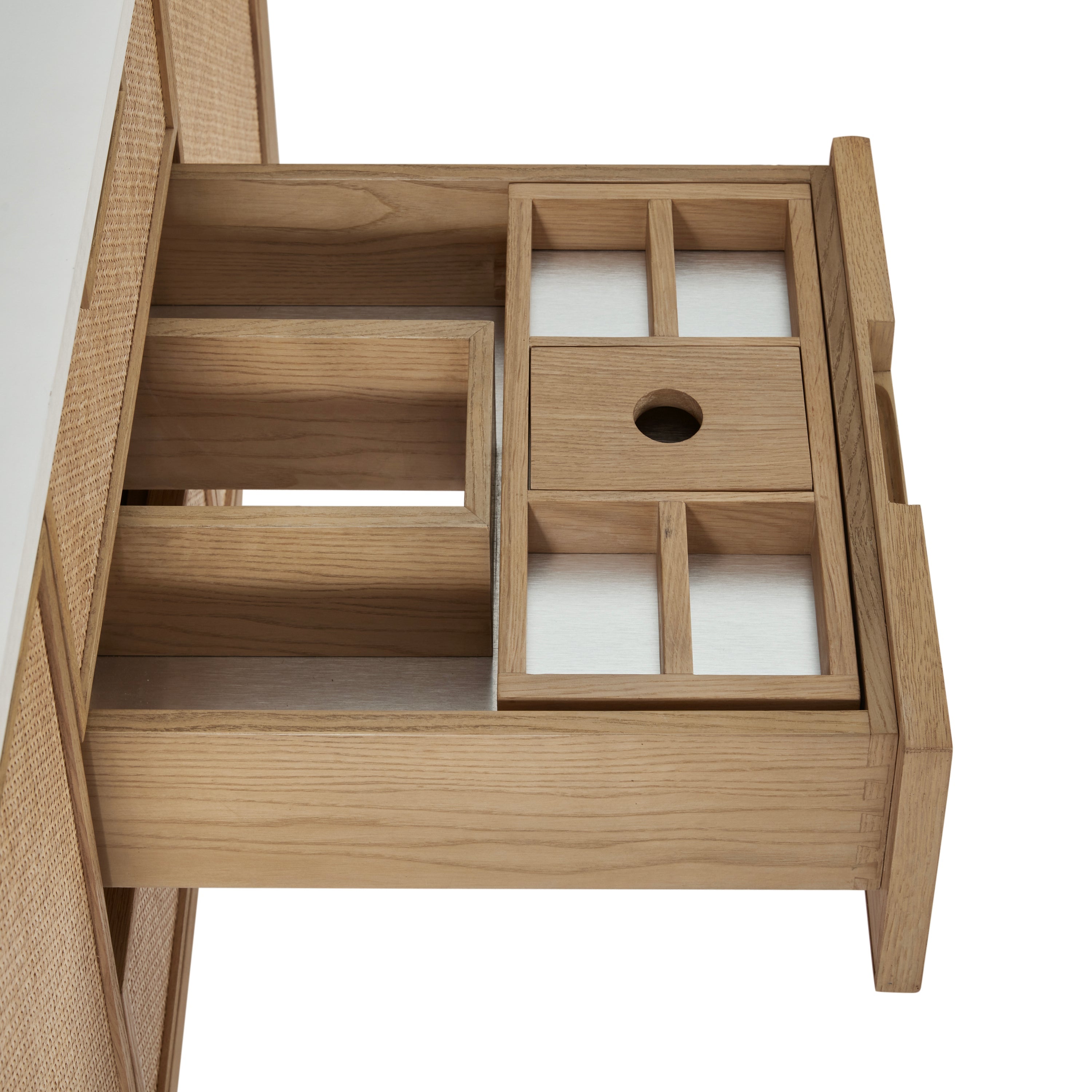 Seaside Oak / White Zeus - 3 Faucet Holes