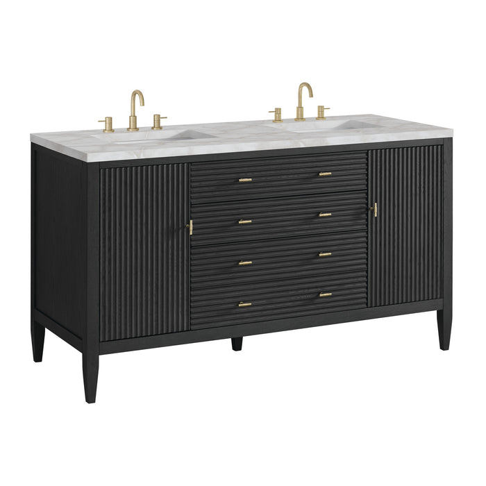Carbon Oak / Victorian Silver - 3 Faucet Holes
