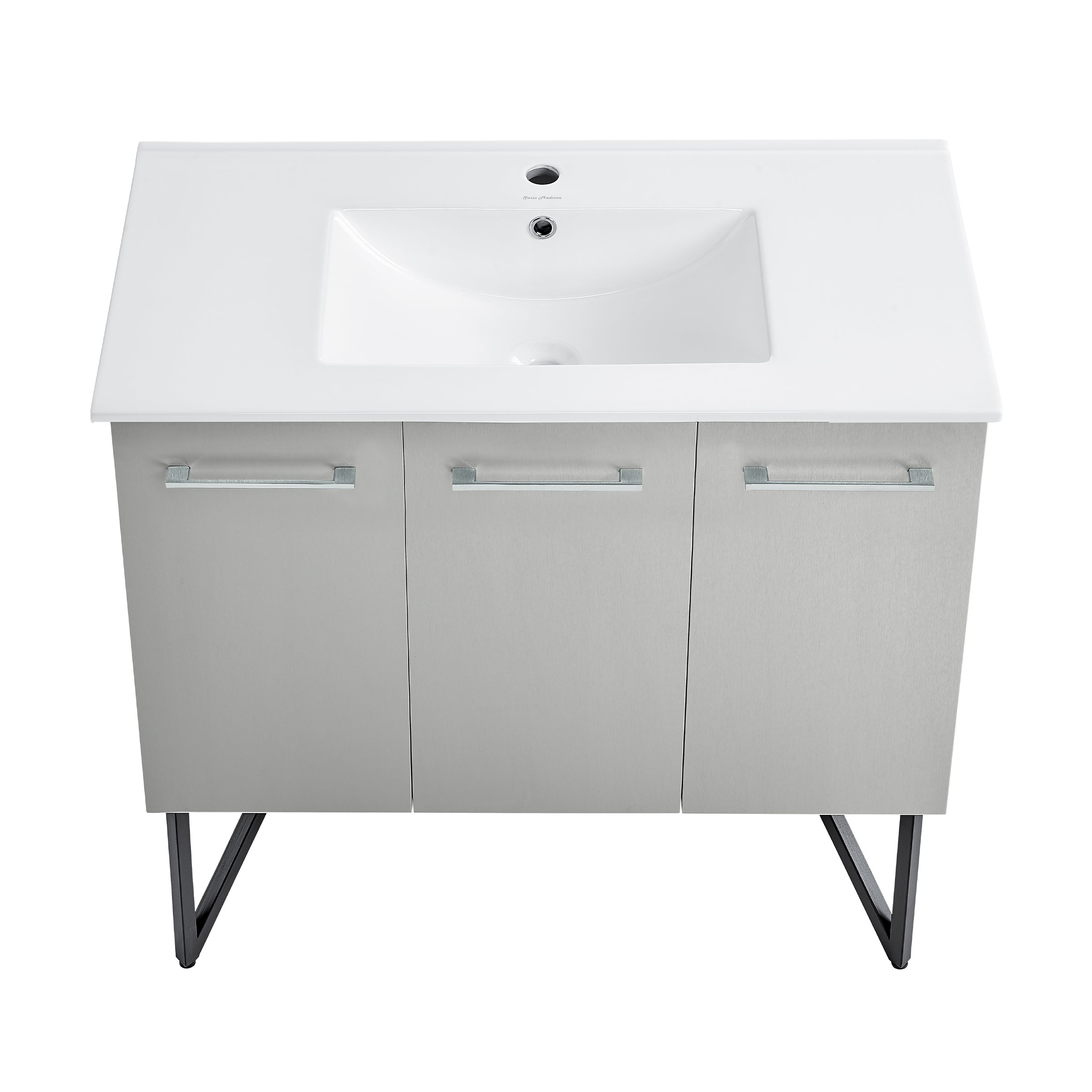 Gray / White / 1-Hole