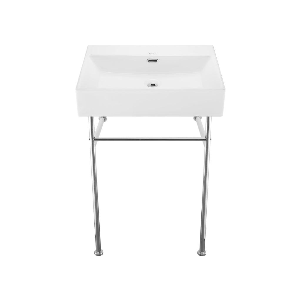 Polished Chrome / White