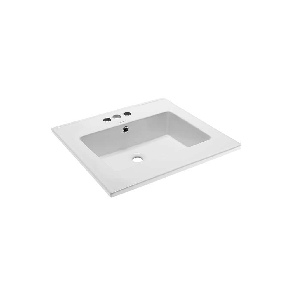 Glossy White / 3-Hole