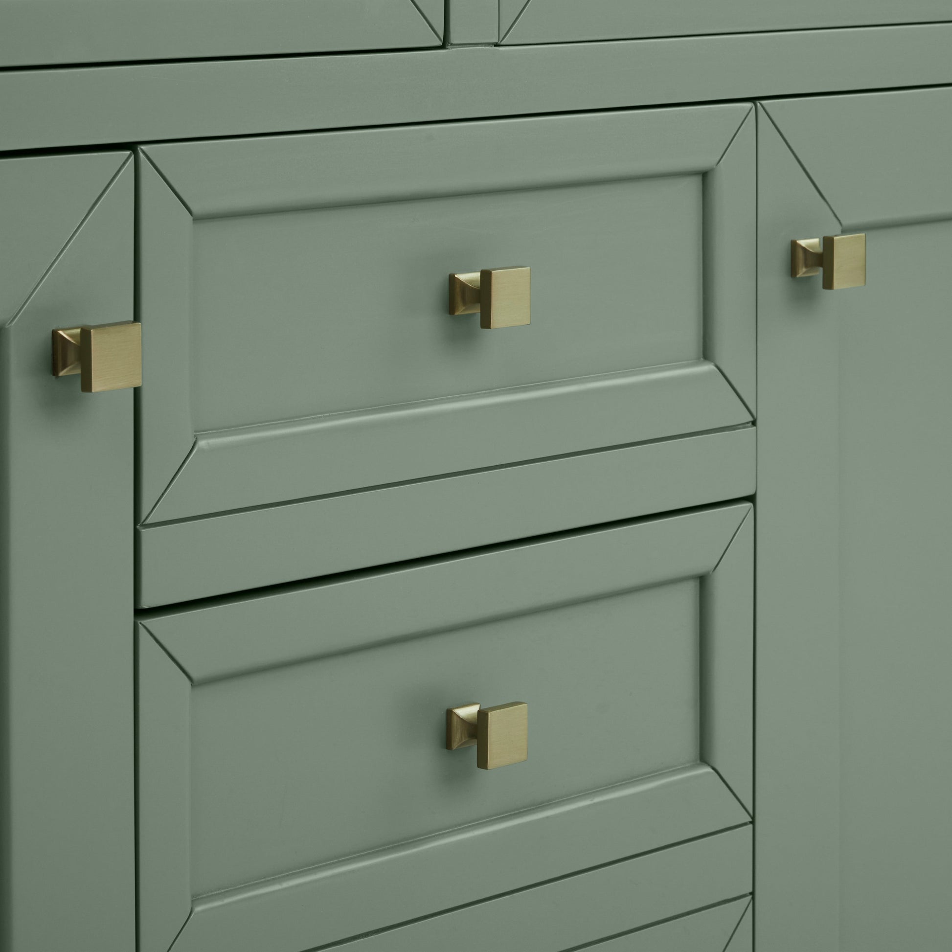 Smokey Celadon / Victorian Silver - 3 Faucet Holes