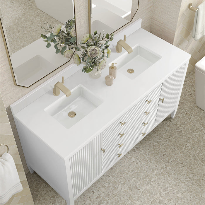 Bright White / White Zeus - 1 Faucet Hole