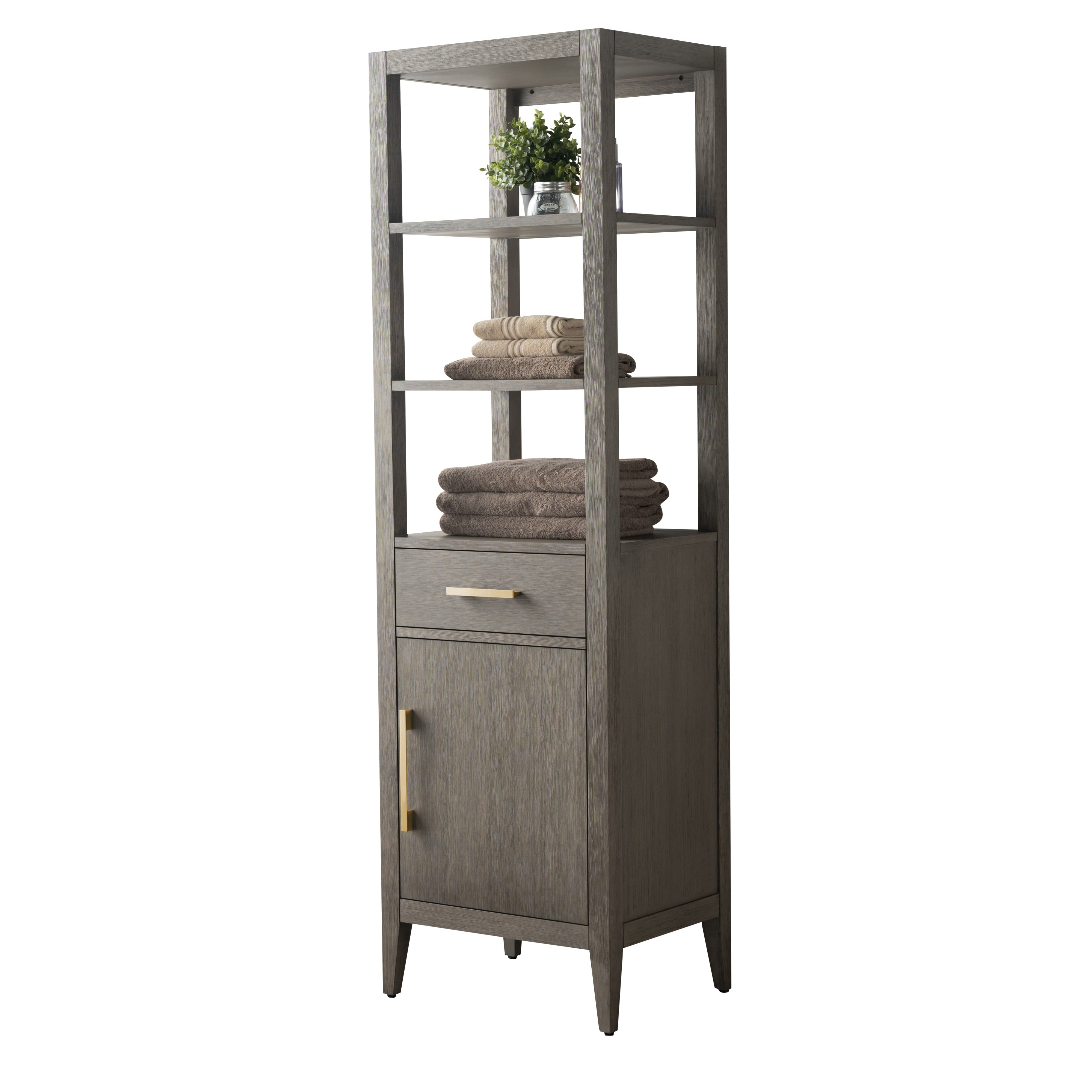 Driftwood Gray / Golden Brushed