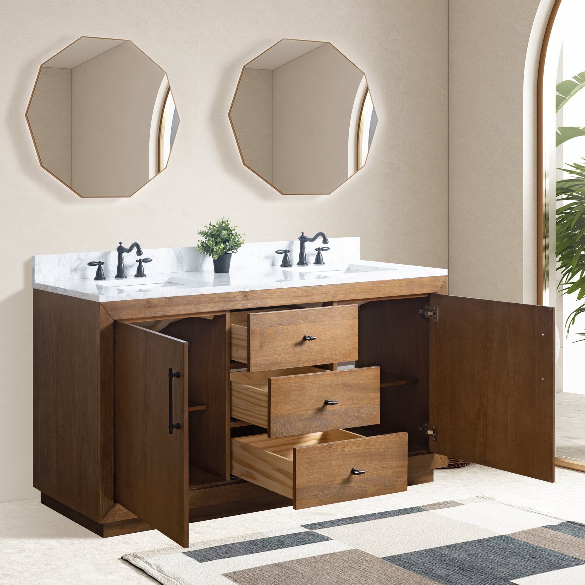 Tan / Engineered Marble