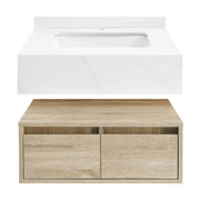 Weathered Oak / 1-Hole