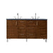 American Walnut / Charcoal Soapstone - 3 Faucet Holes