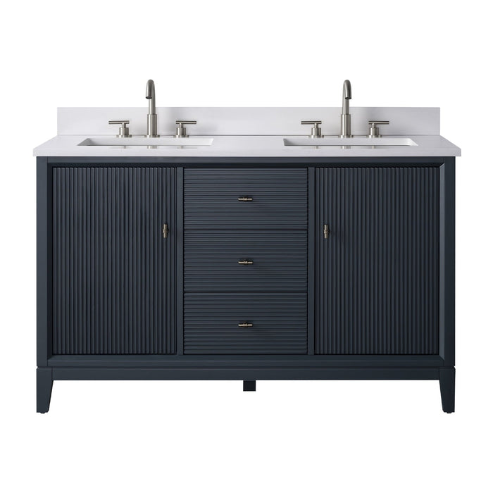 Linear Vintage Spruce Blue / Brushed Nickel