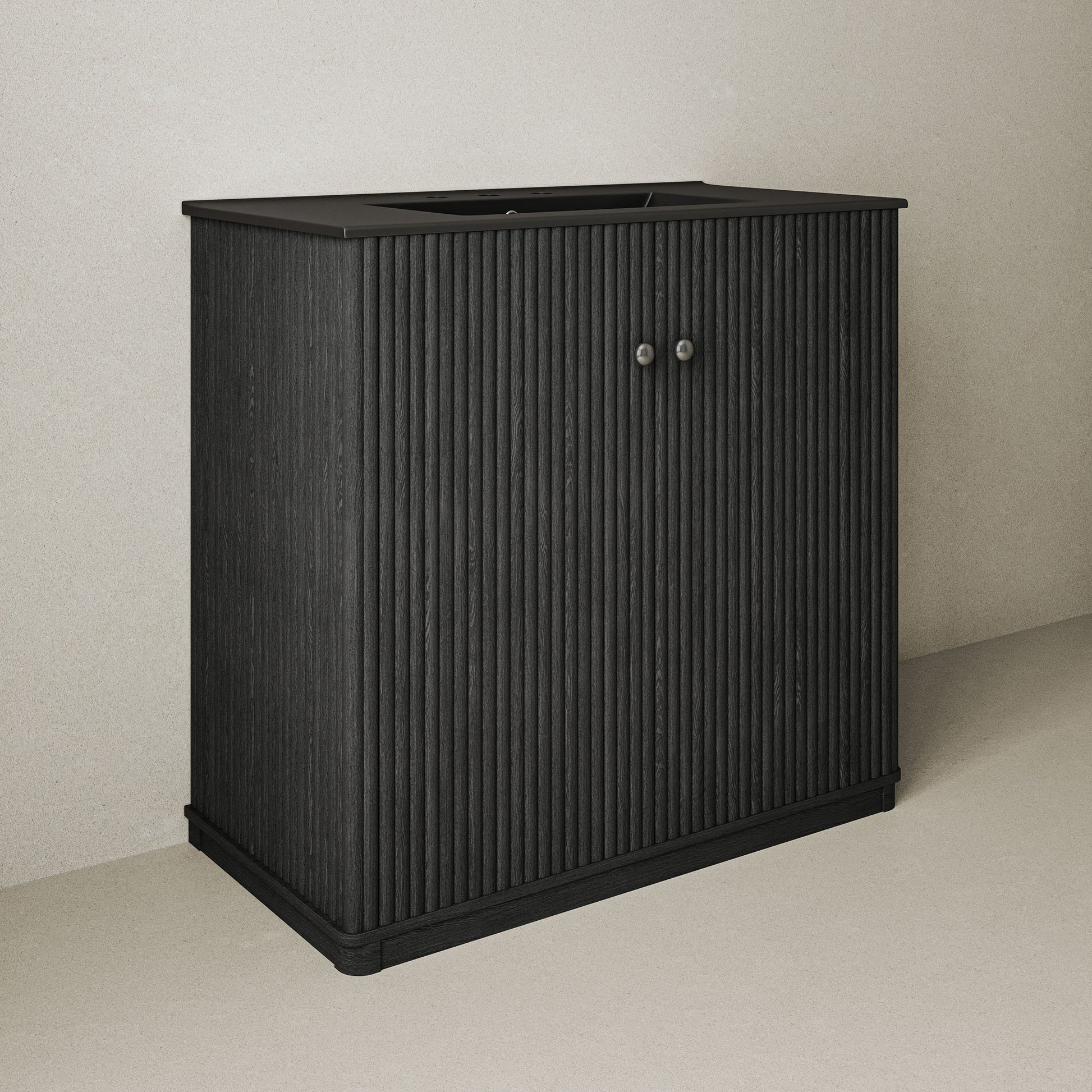 Black Oak / Black / 3-Hole