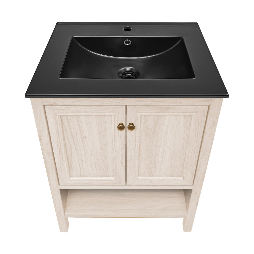 White Oak / Black / Hole
