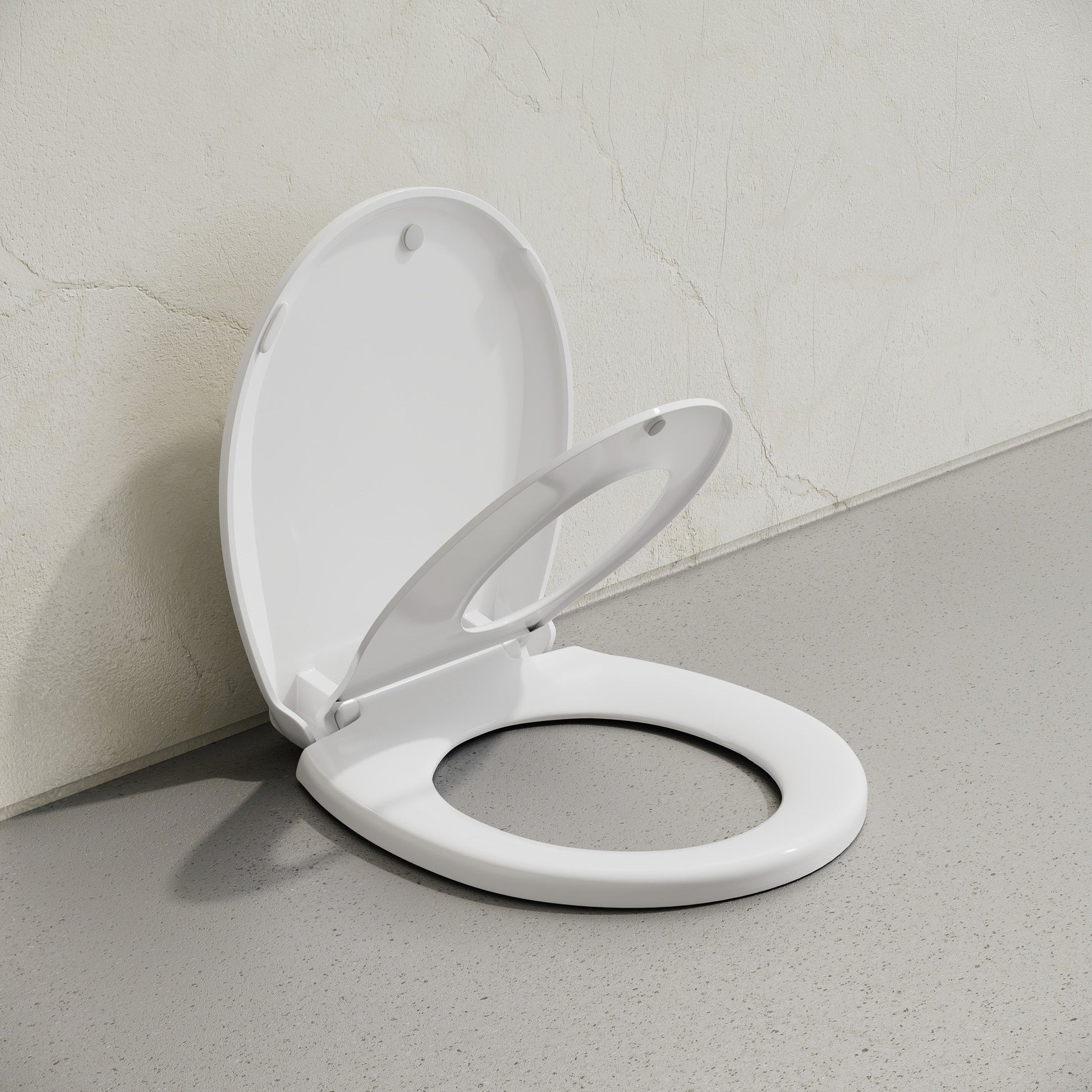 Glossy White / Round