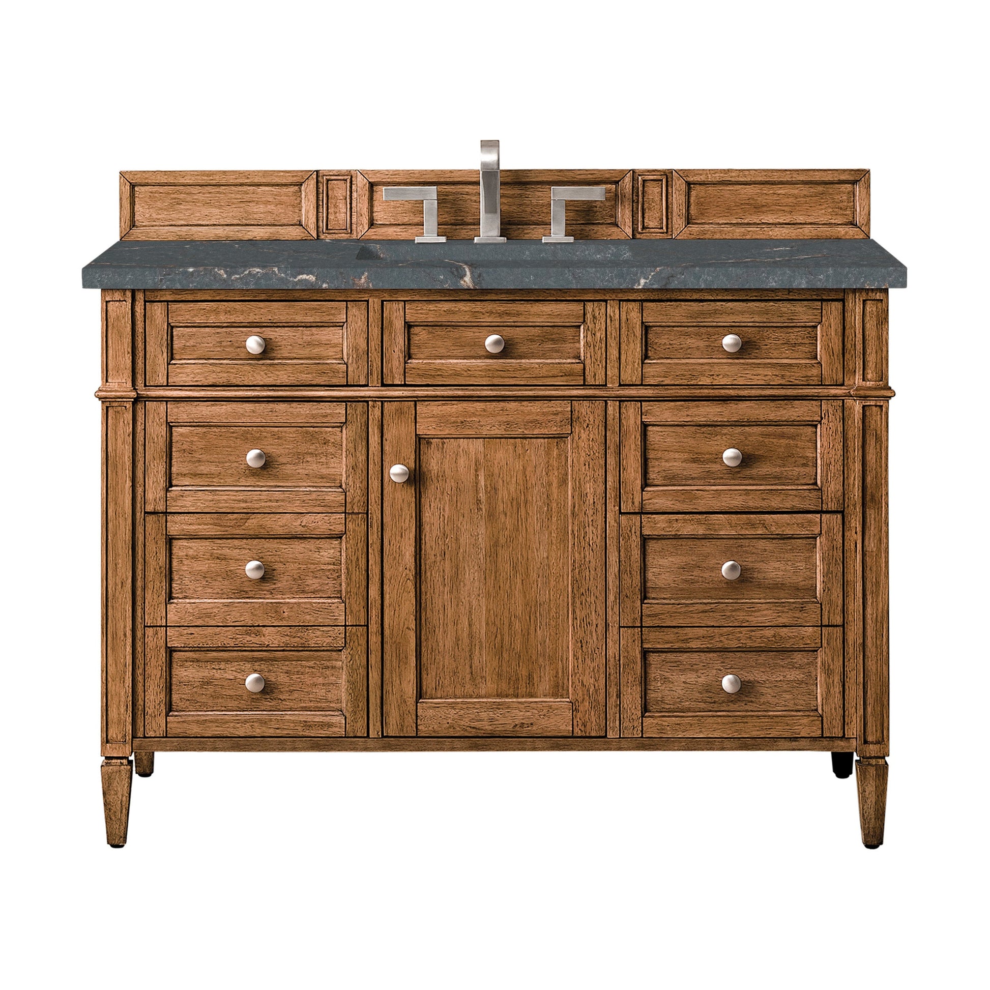 Saddle Brown / Parisien Bleu - 3 Faucet Holes