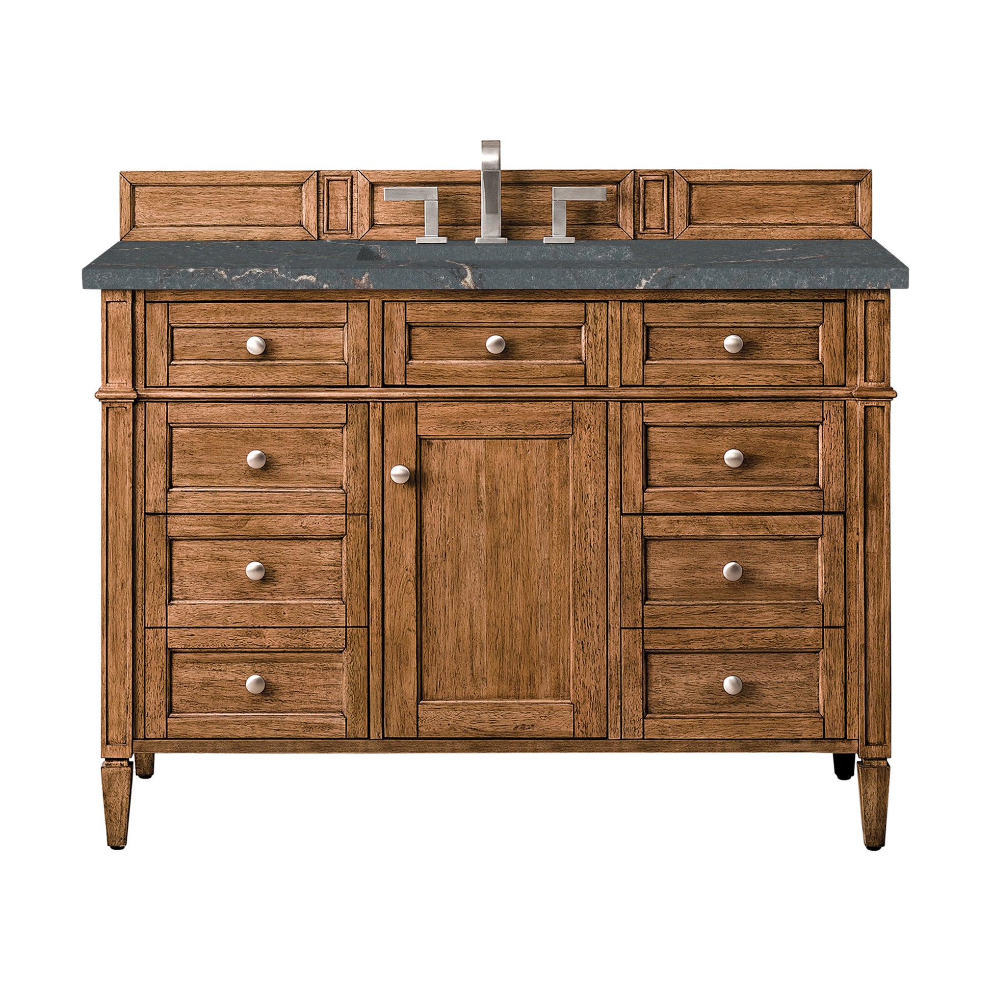 Saddle Brown / Parisien Bleu - 3 Faucet Holes