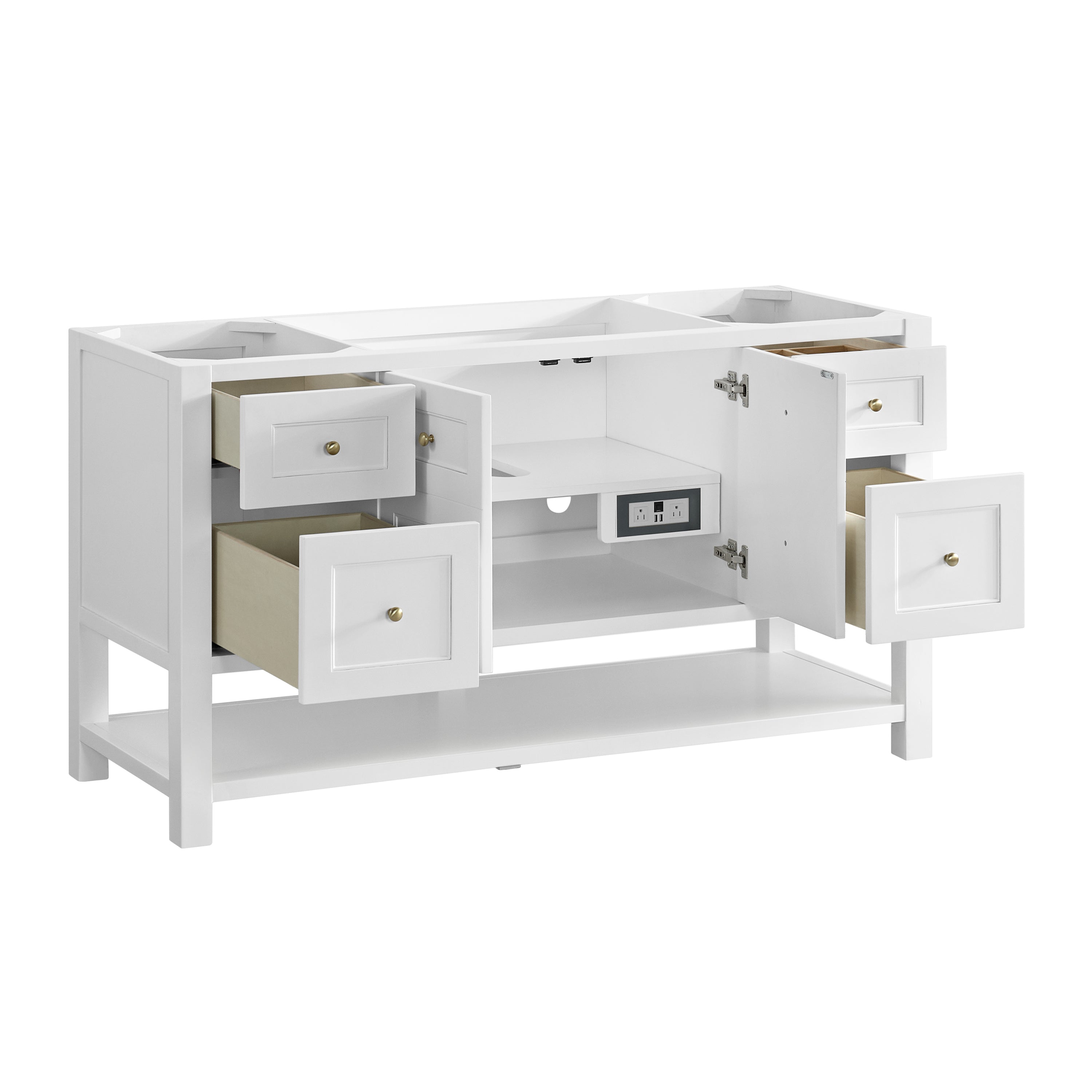 Bright White / White Zeus - 3 Faucet Holes