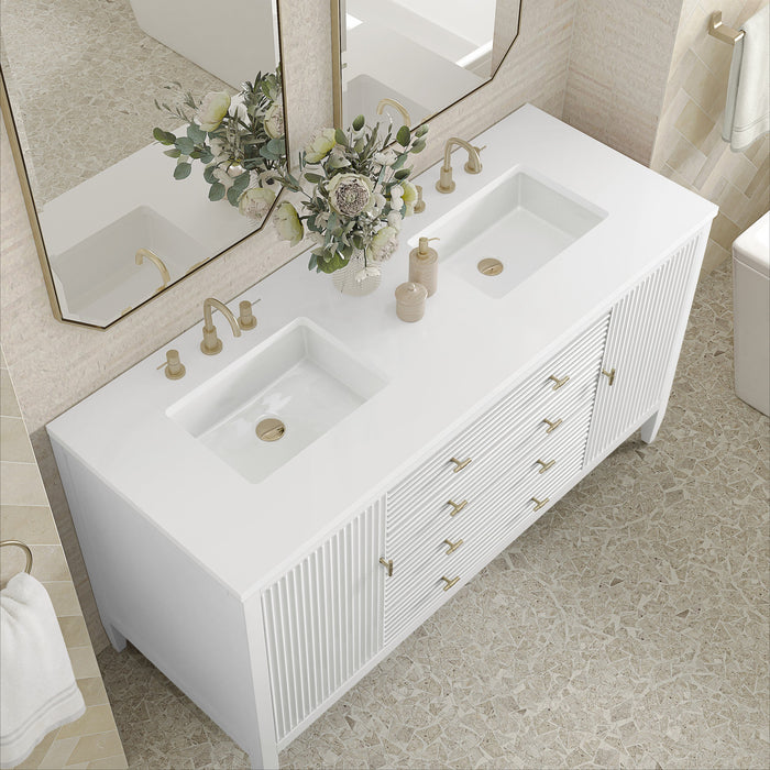 Bright White / White Zeus - 3 Faucet Holes