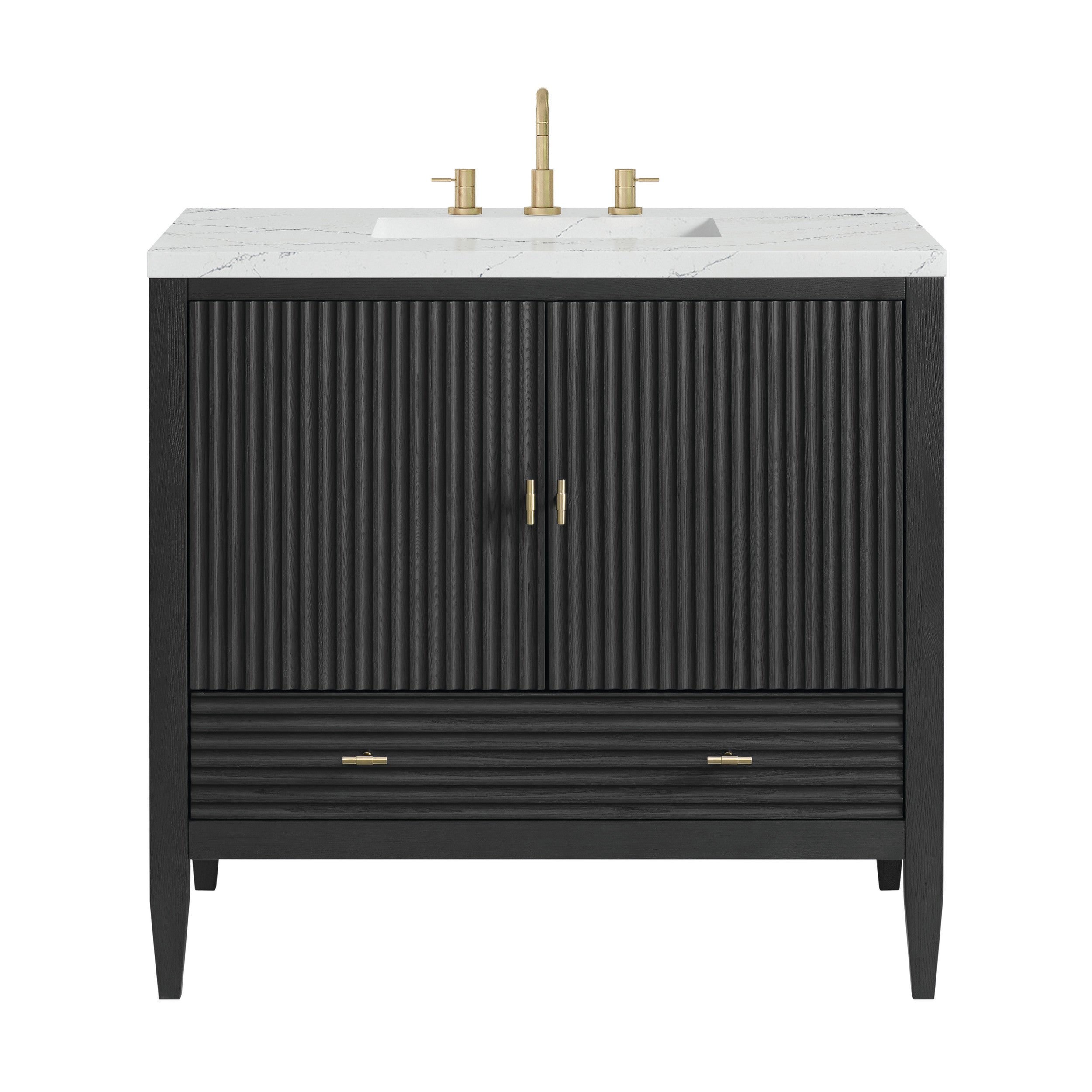 Carbon Oak / Ethereal Noctis - 3 Faucet Holes