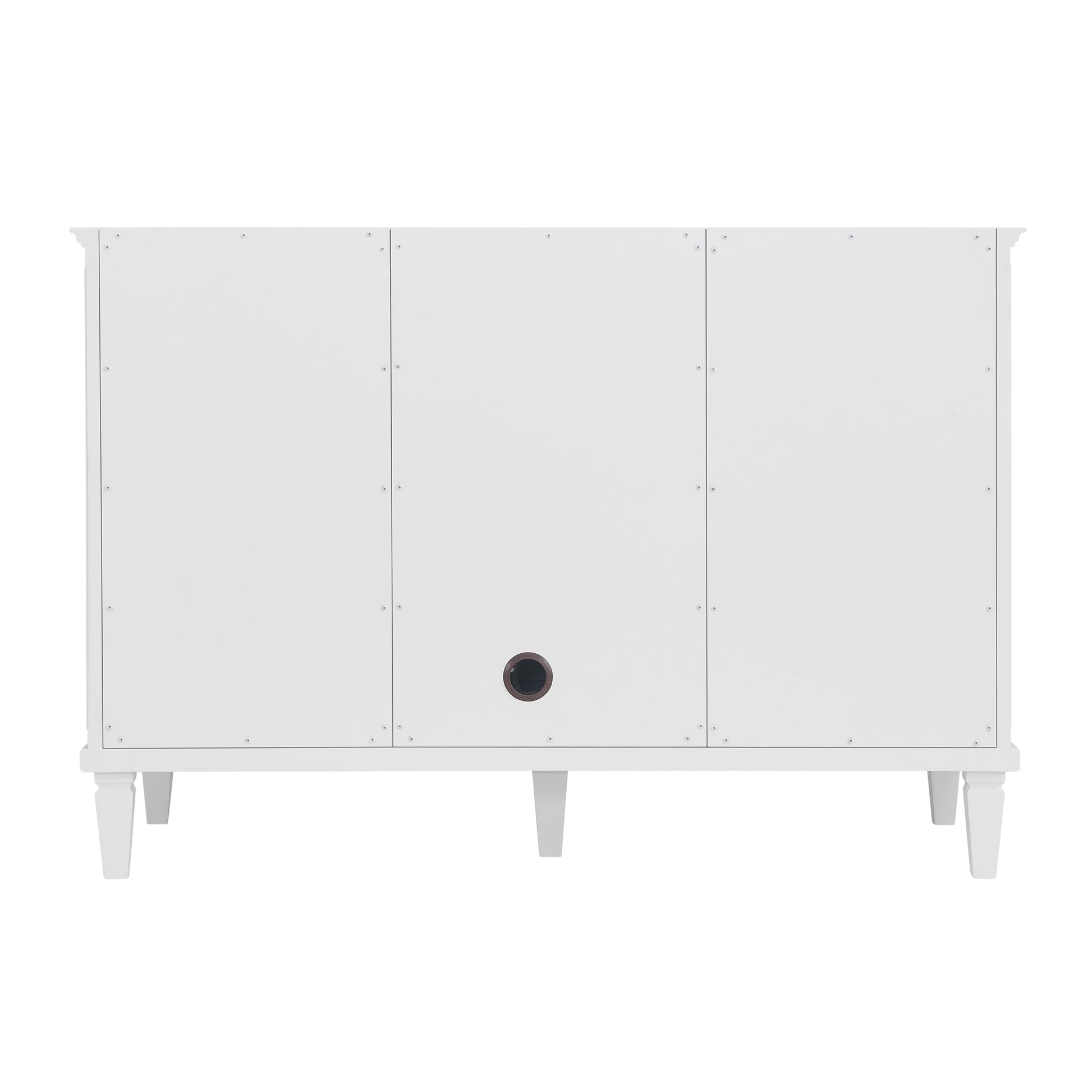 Bright White / Victorian Silver - 3 Faucet Holes