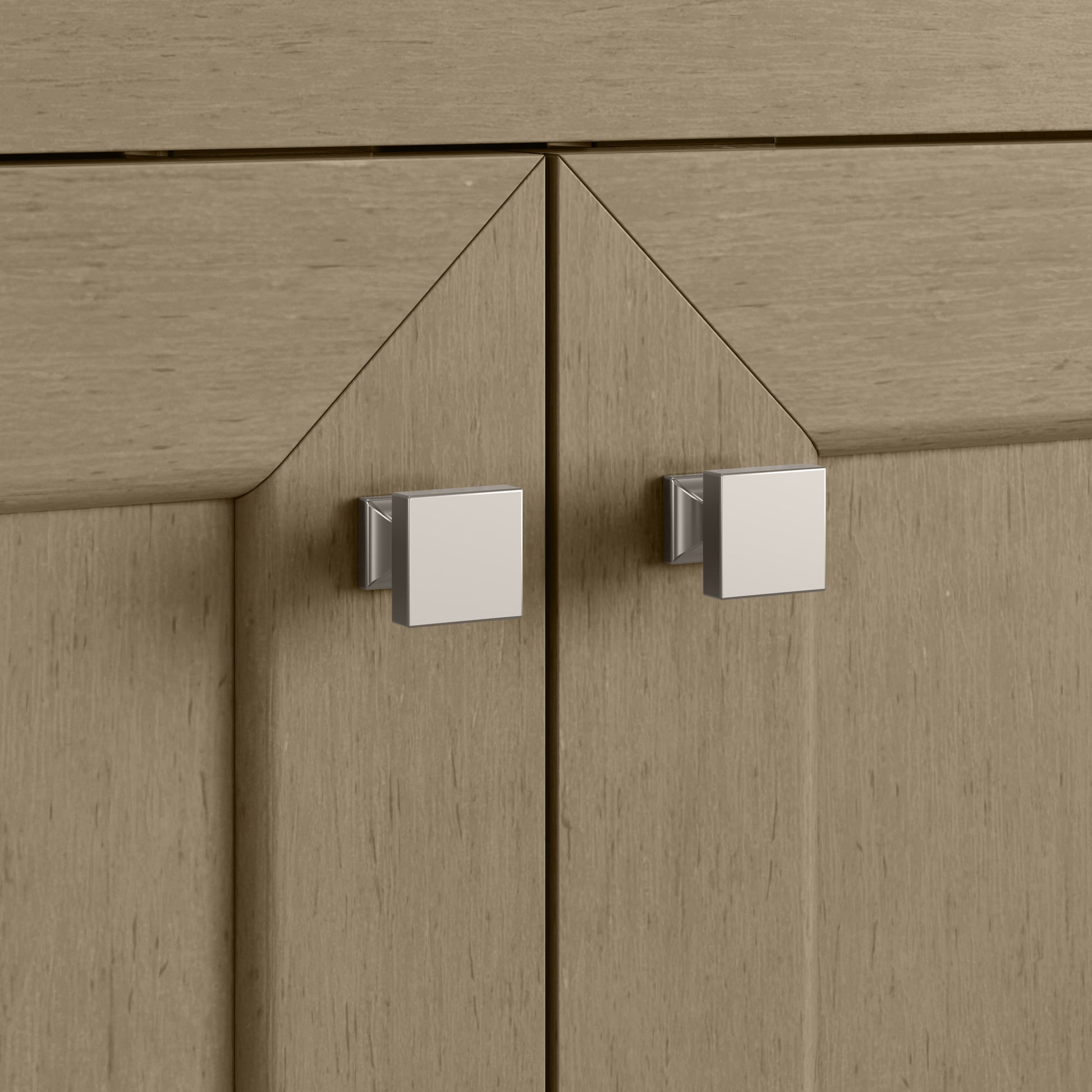 Walnut Whisper / Victorian Silver - 3 Faucet Holes