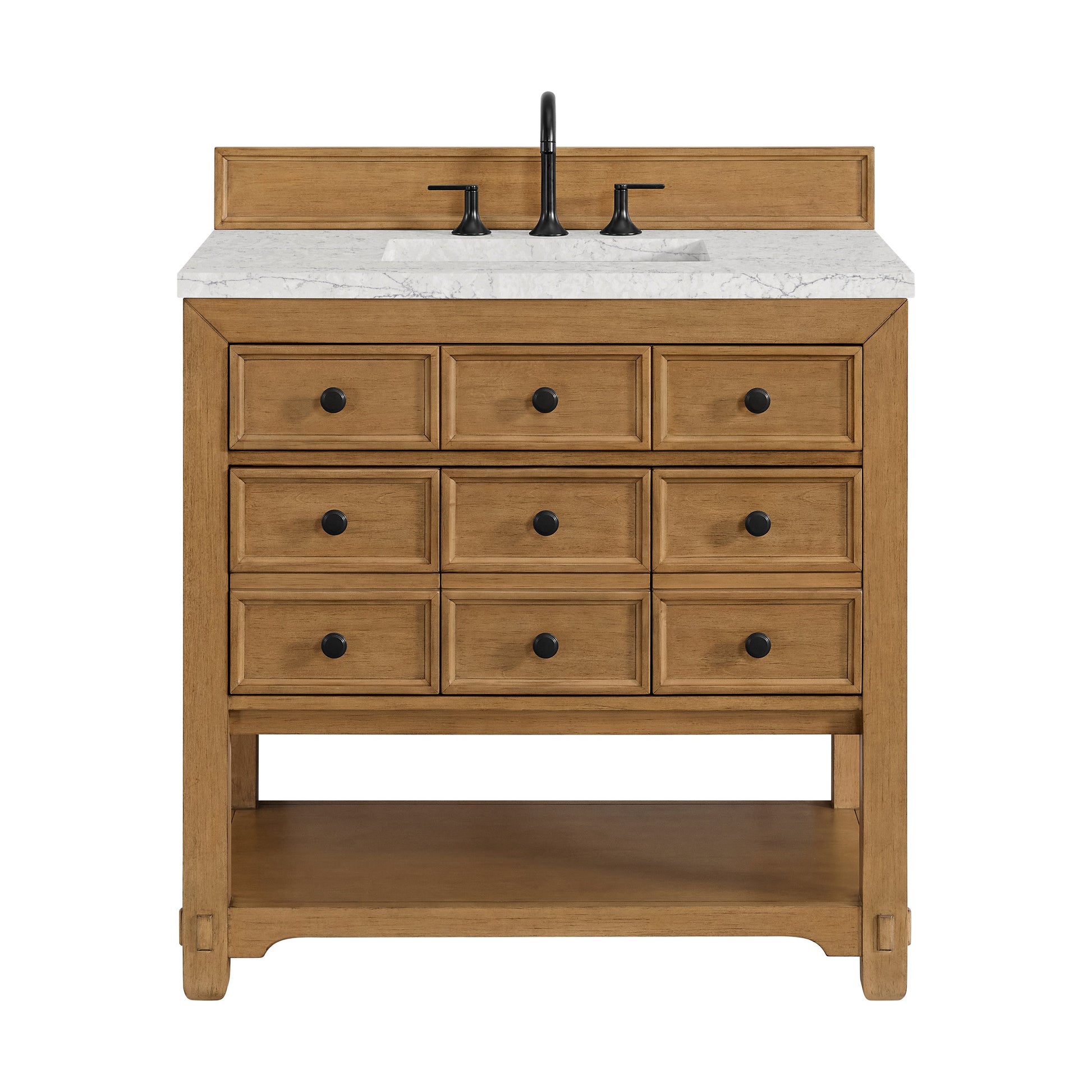 Amber Birch / Eternal Jasmine Pearl - 3 Faucet Holes