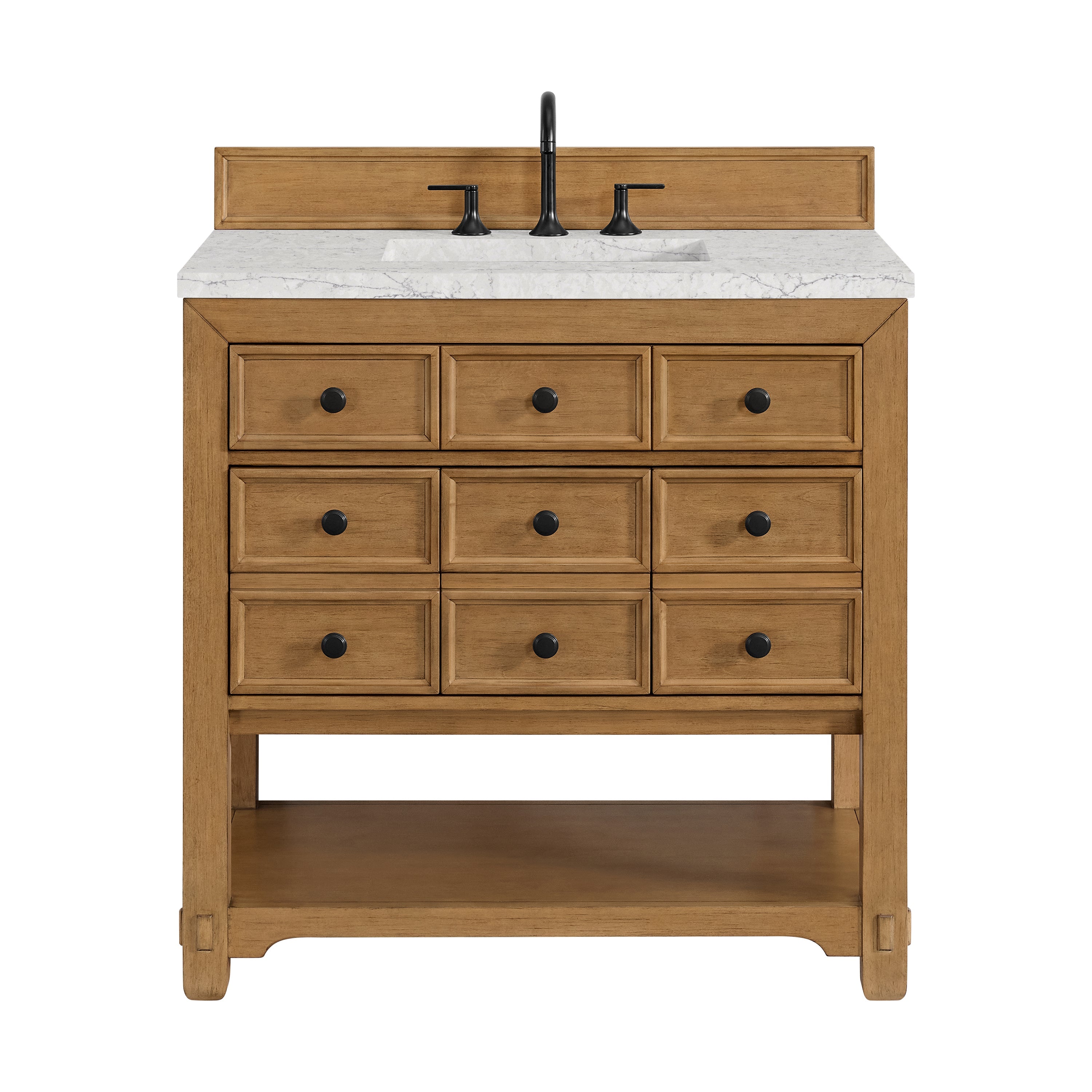 Amber Birch / Eternal Jasmine Pearl - 3 Faucet Holes