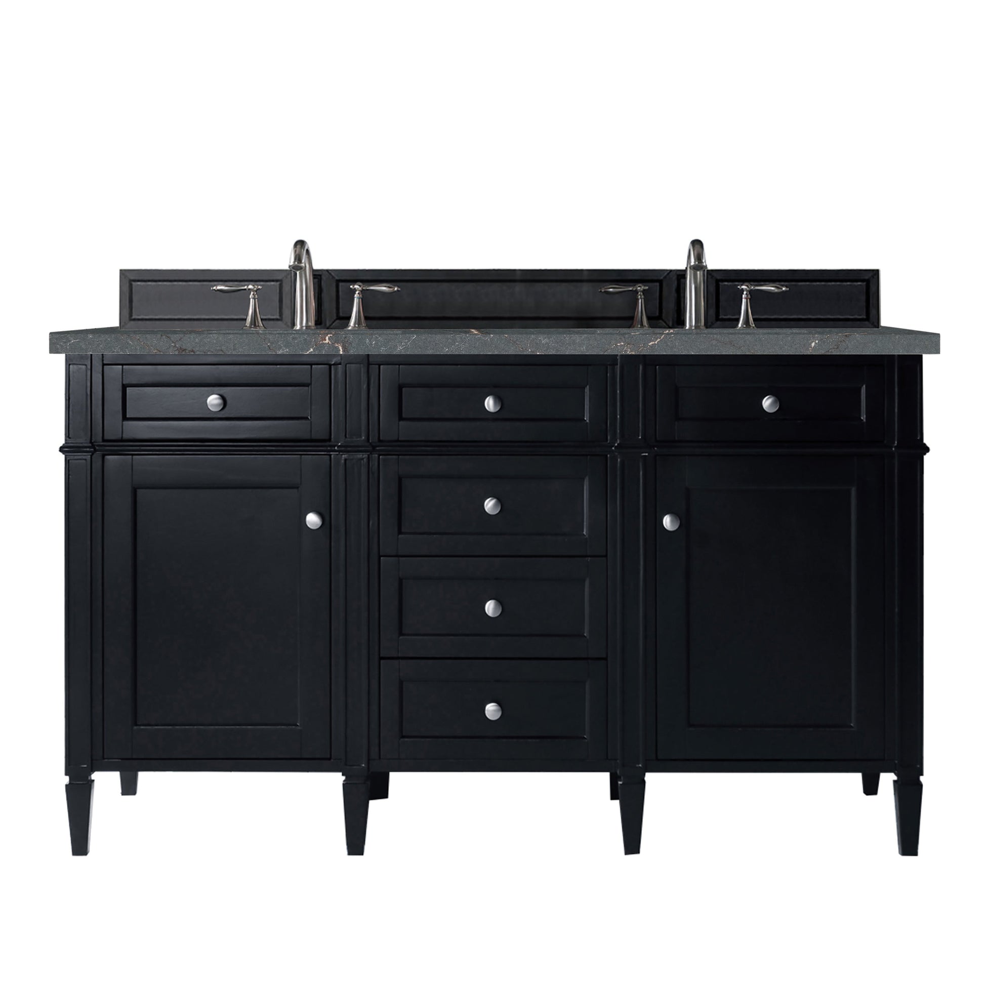 Black Onyx / Parisien Bleu - 3 Faucet Holes