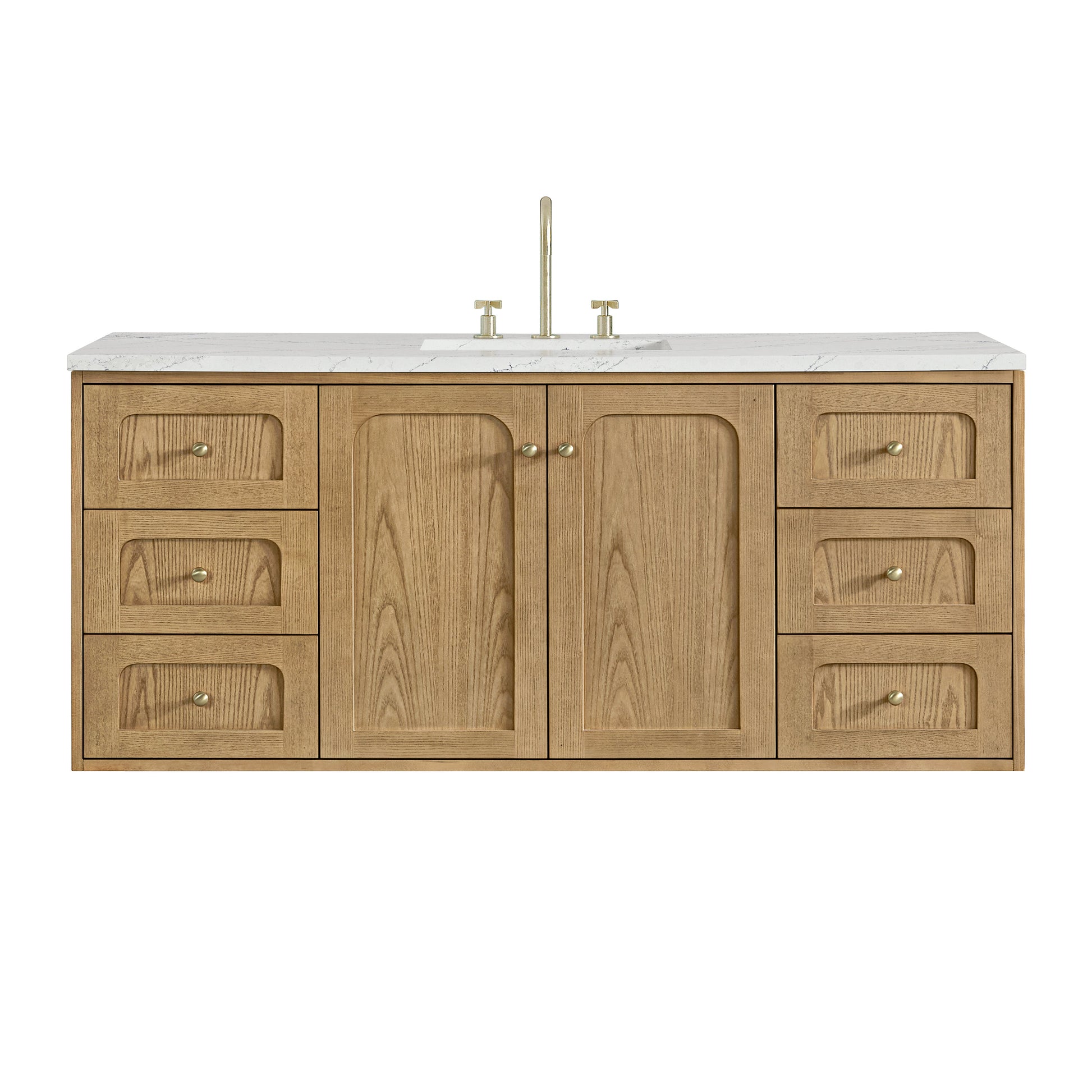 Light Natural Oak / Ethereal Noctis - 3 Faucet Holes