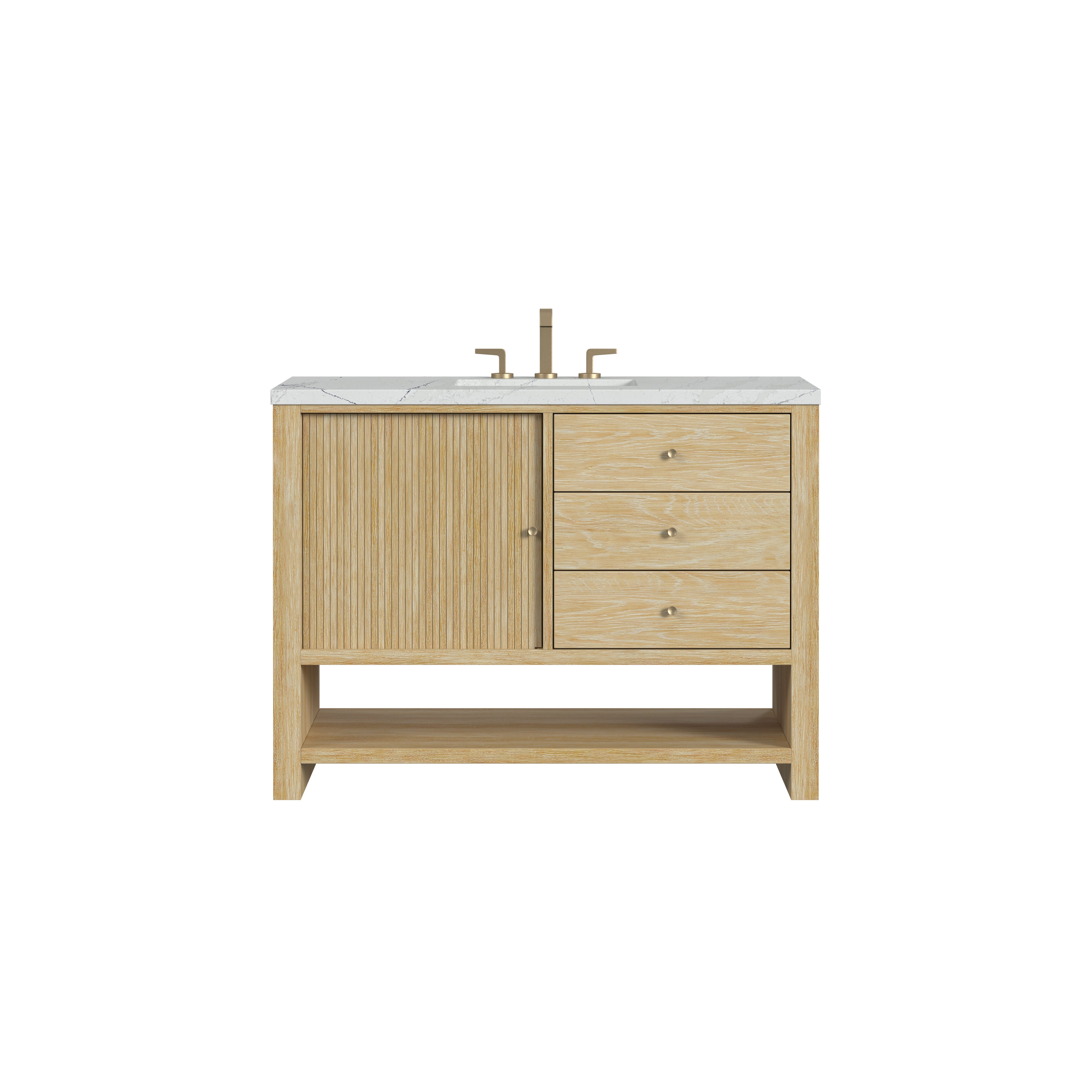 Sunwashed Oak / Ethereal Noctis - 3 Faucet Holes