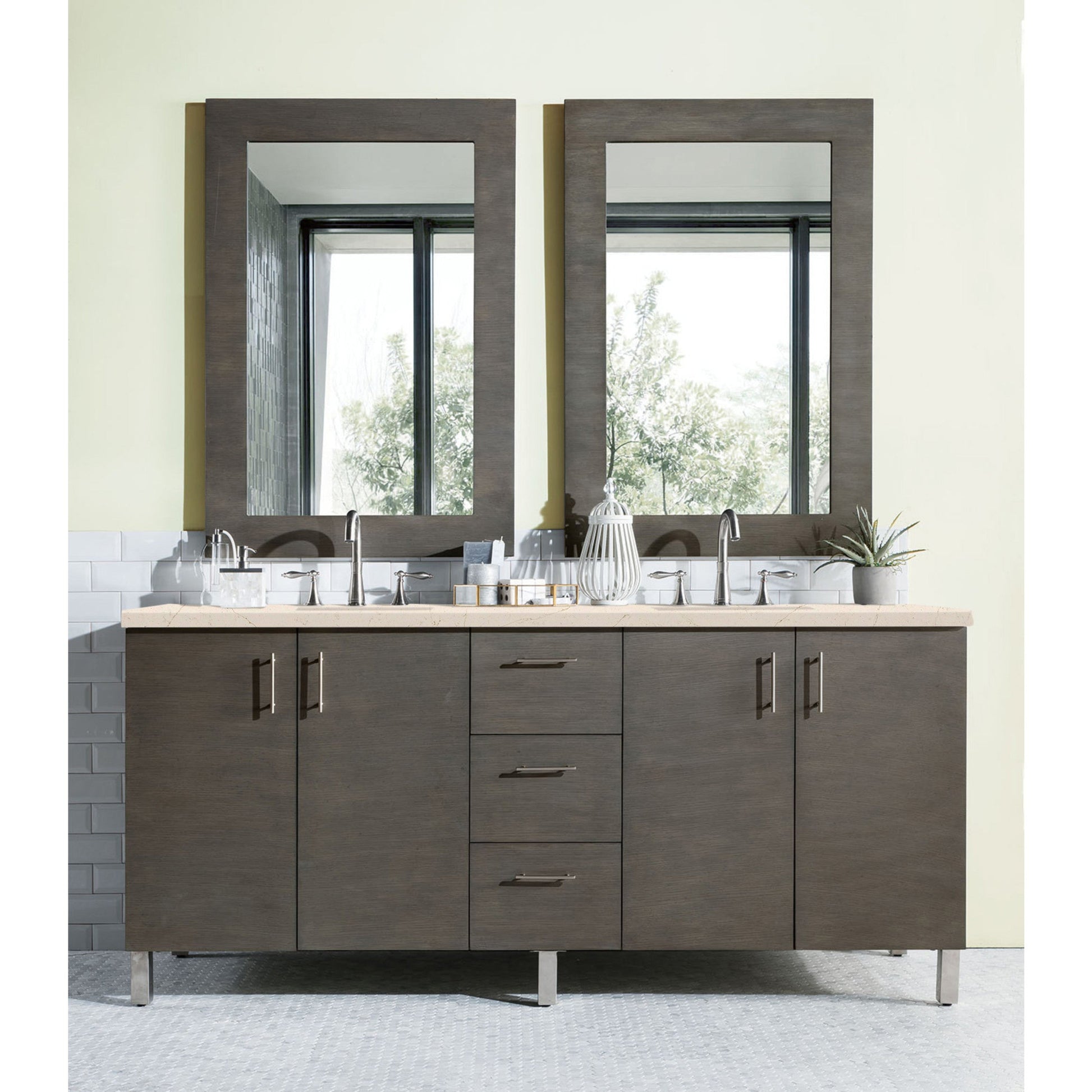 Silver Oak / Eternal Marfil - 3 Faucet Holes