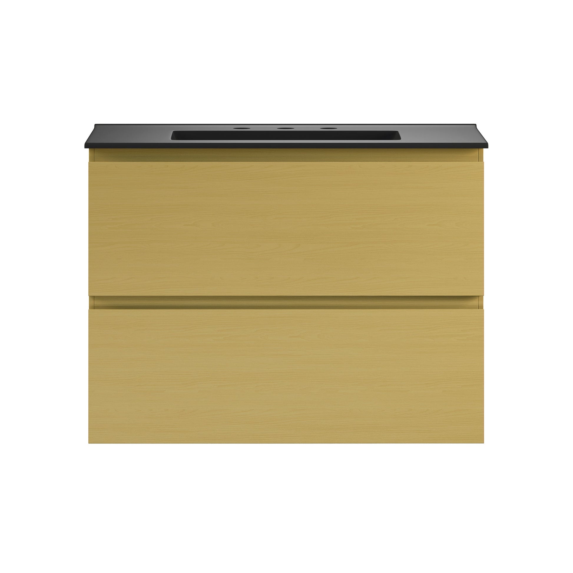 Natural Oak / Matte Black / 3-Hole