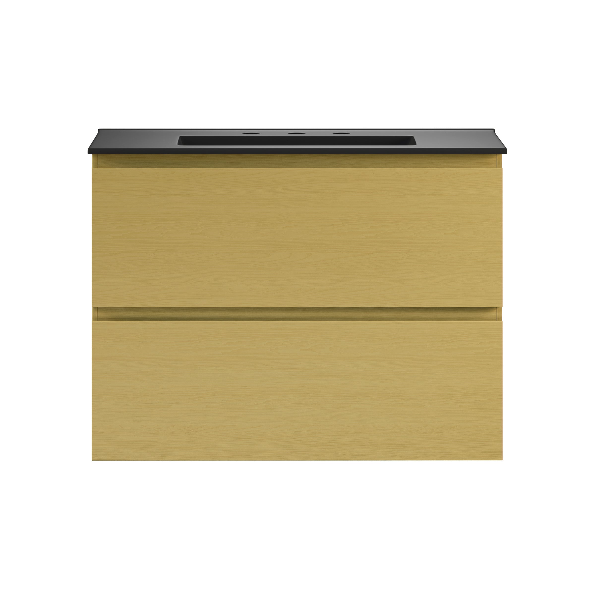Natural Oak / Matte Black / 3-Hole