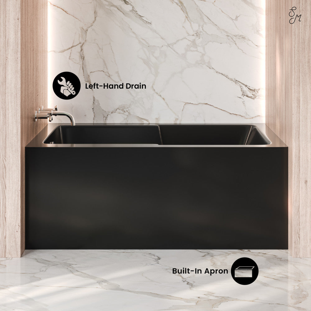 Glossy Black / Left