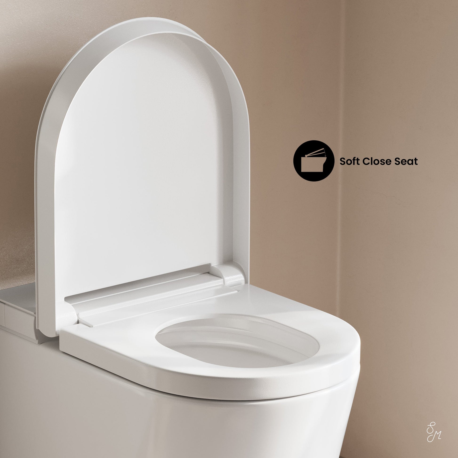 Glossy White / No Bidet