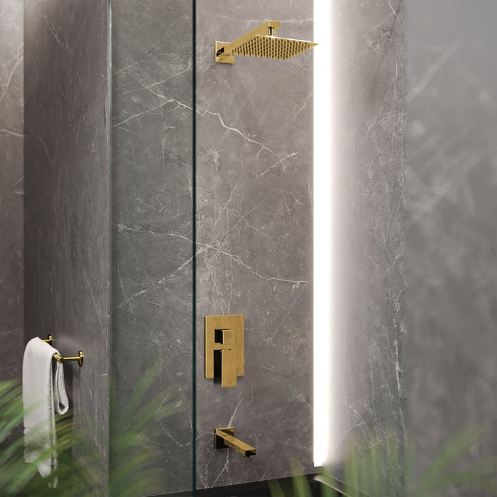 Brushed Gold / With Tub Filler